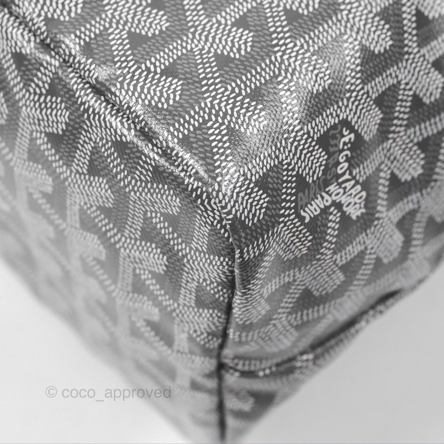Goyard Bohème Hobo Bag Grey Goyardine Canvas