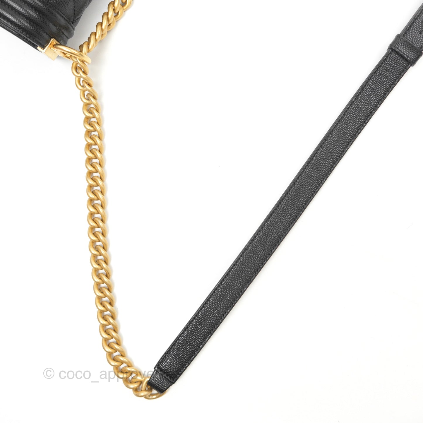 Chanel Small Boy Black Caviar Gold Hardware
