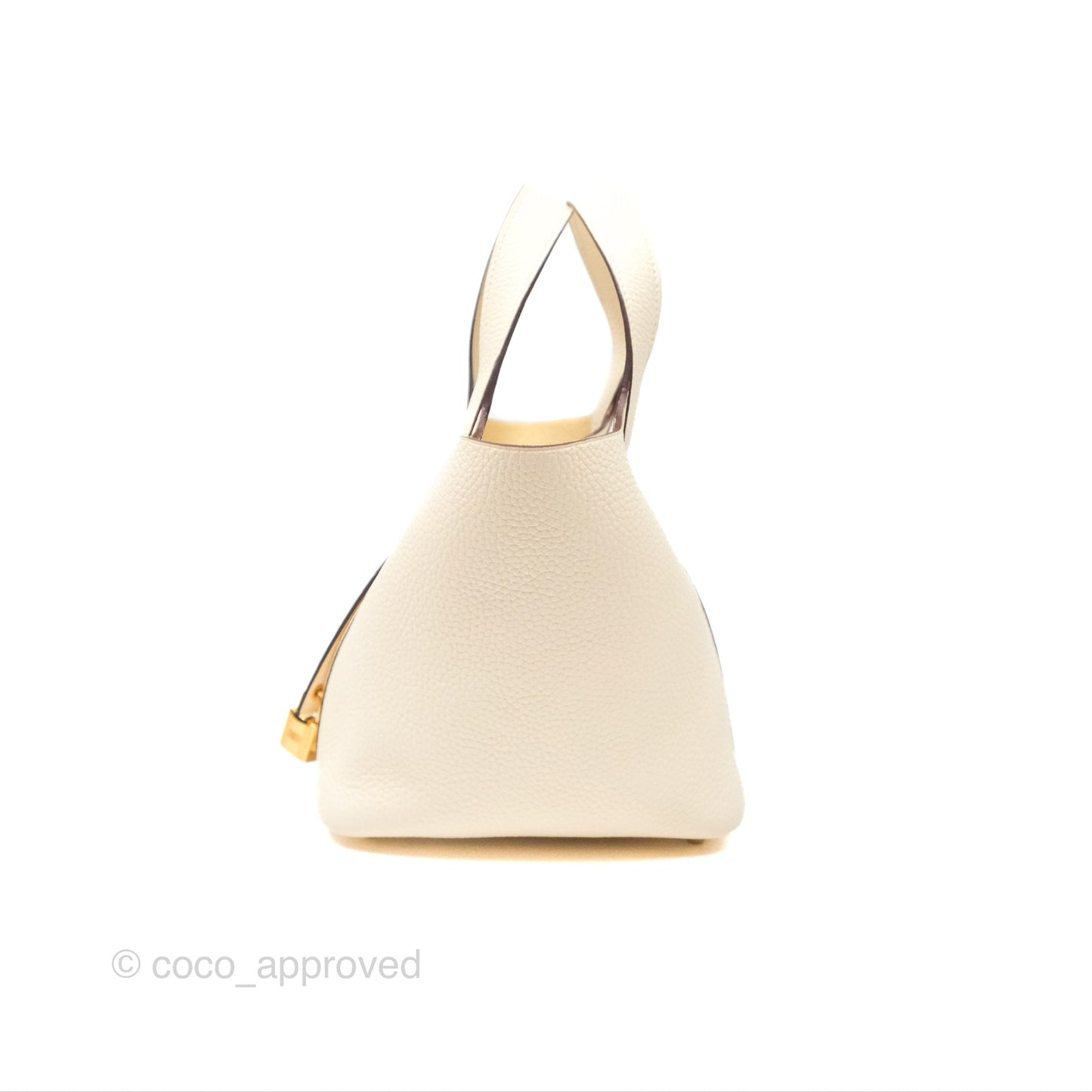 Hermès Picotin Lock 18 Nata I2 Taurillon Clemence Gold Hardware