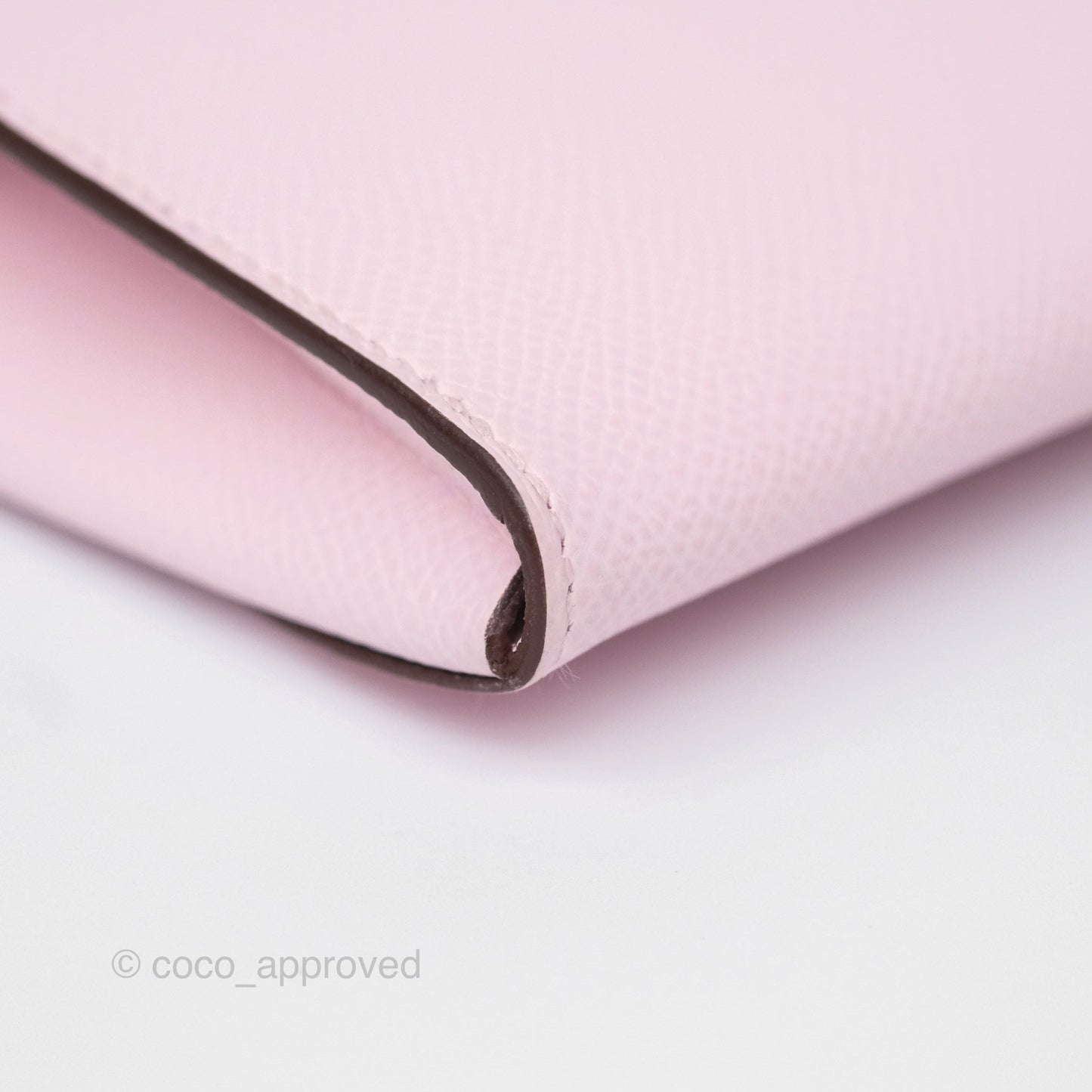 Hermes Maillon To Go Wallet Rose Darling M7 Epsom