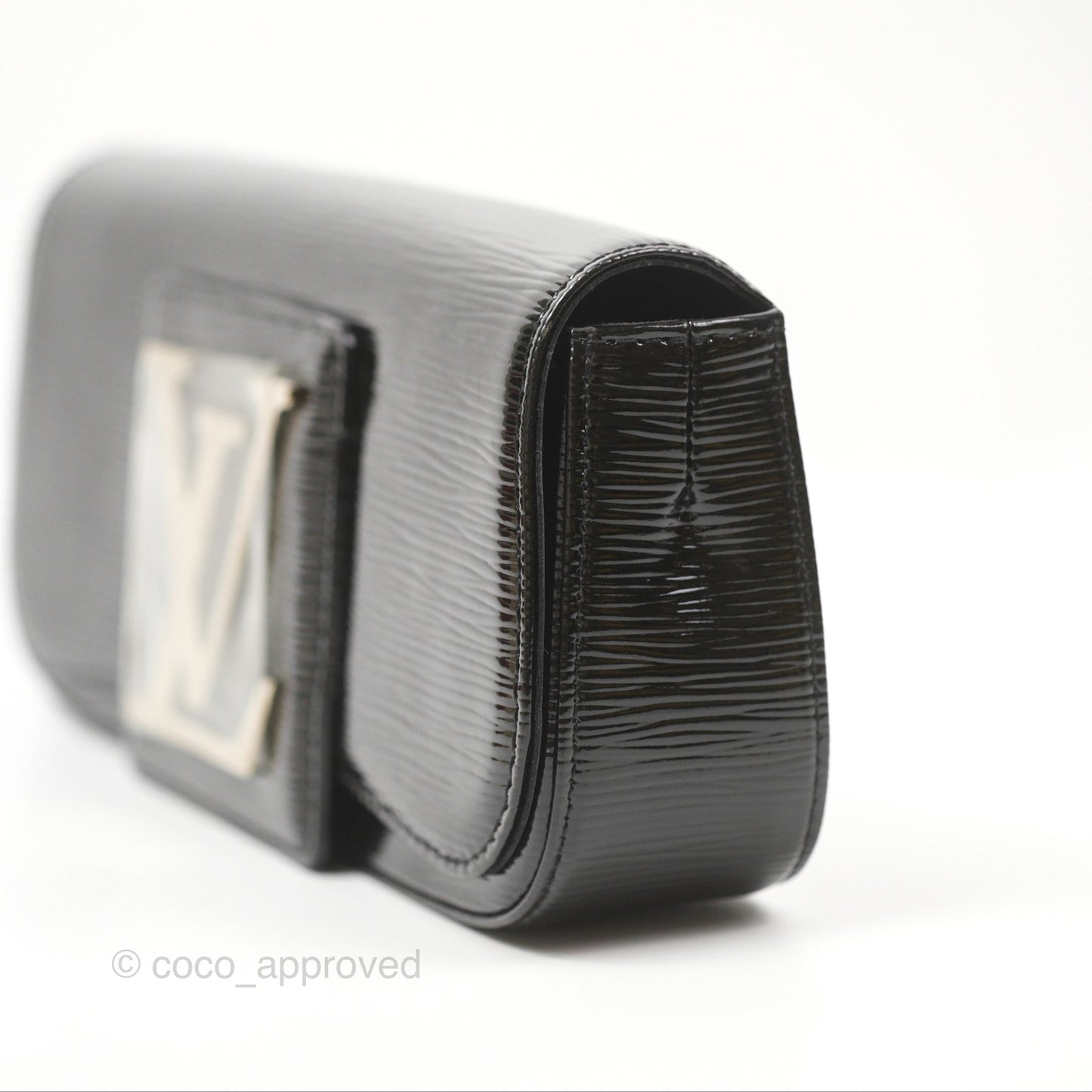 Louis Vuitton Sobe Clutch Black Electric Epi
