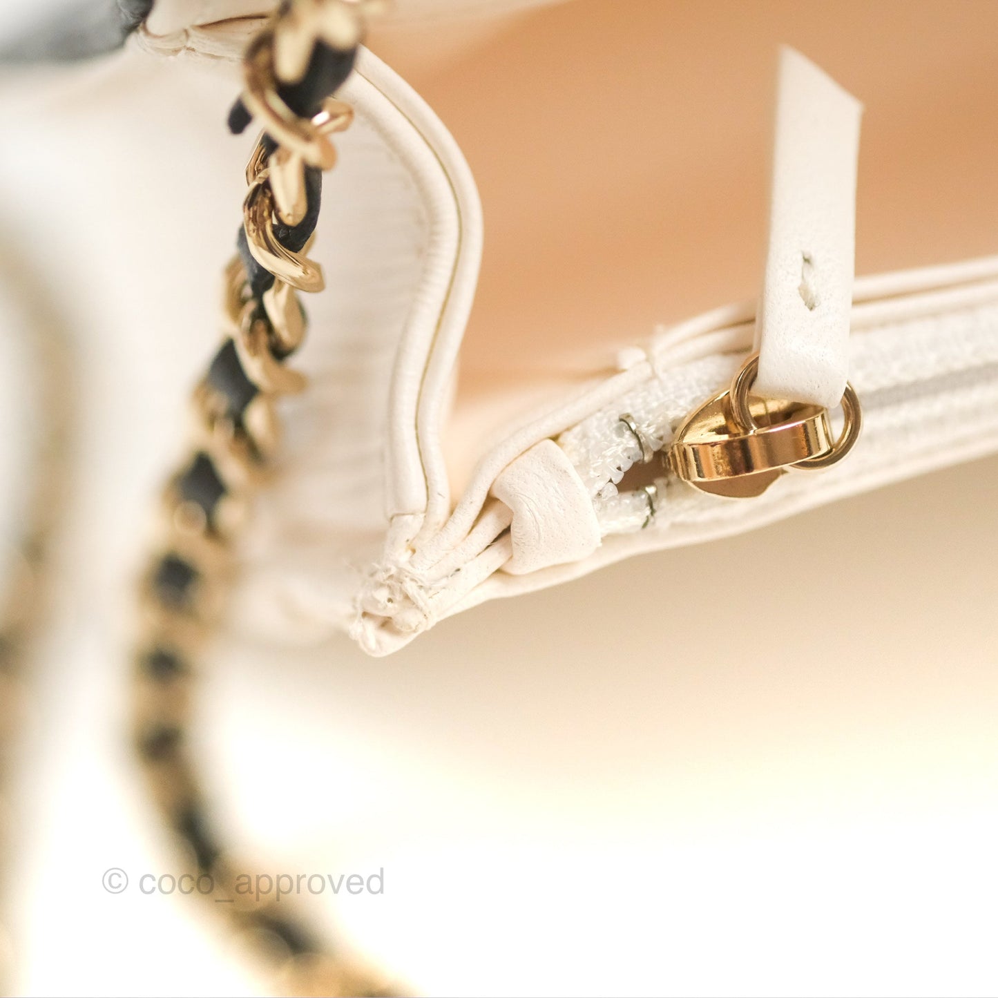 Chanel Quilted Book Wallet on Chain WOC Black Lambskin Gold Hardware