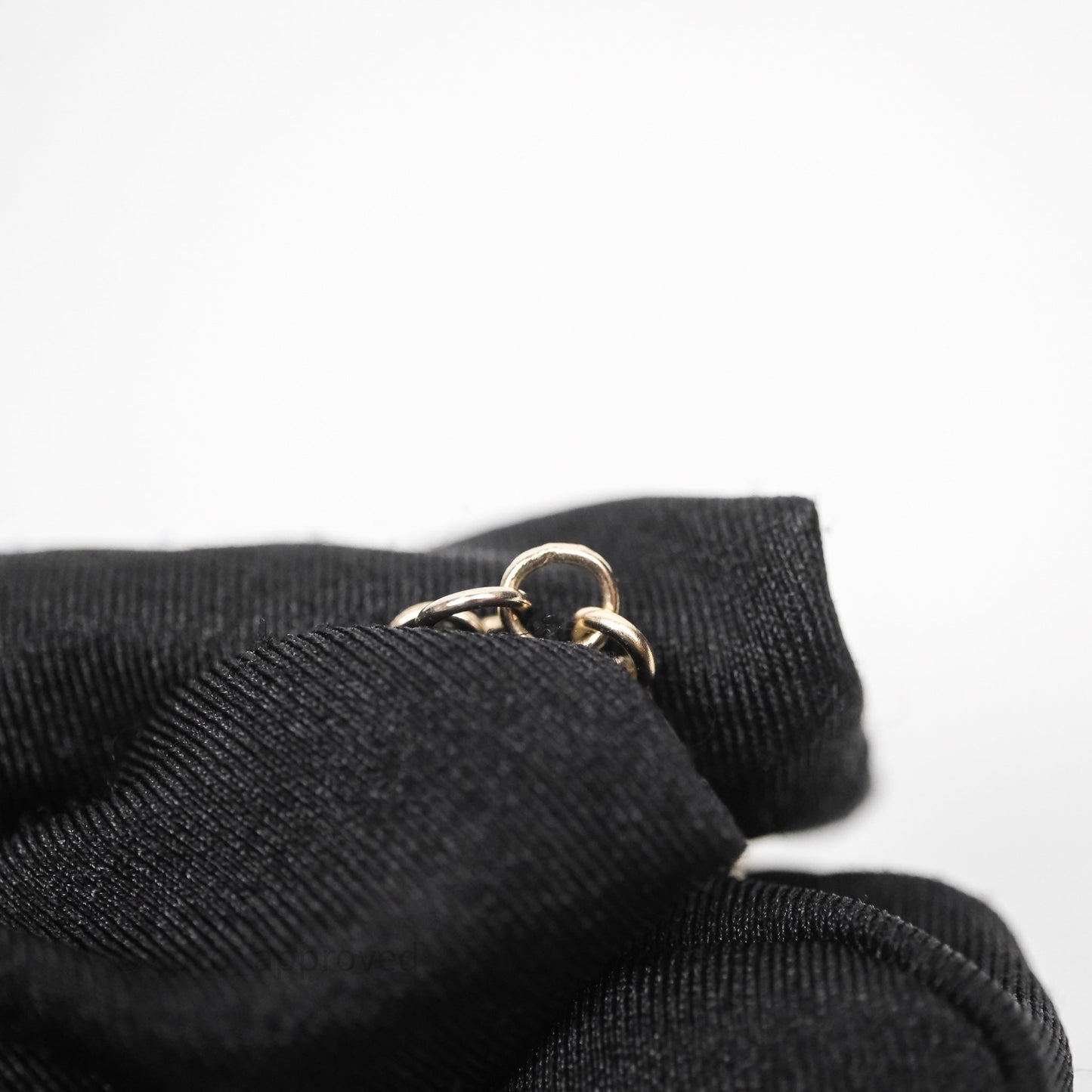 Chanel Crystal CC Necklace Gold Tone 23K