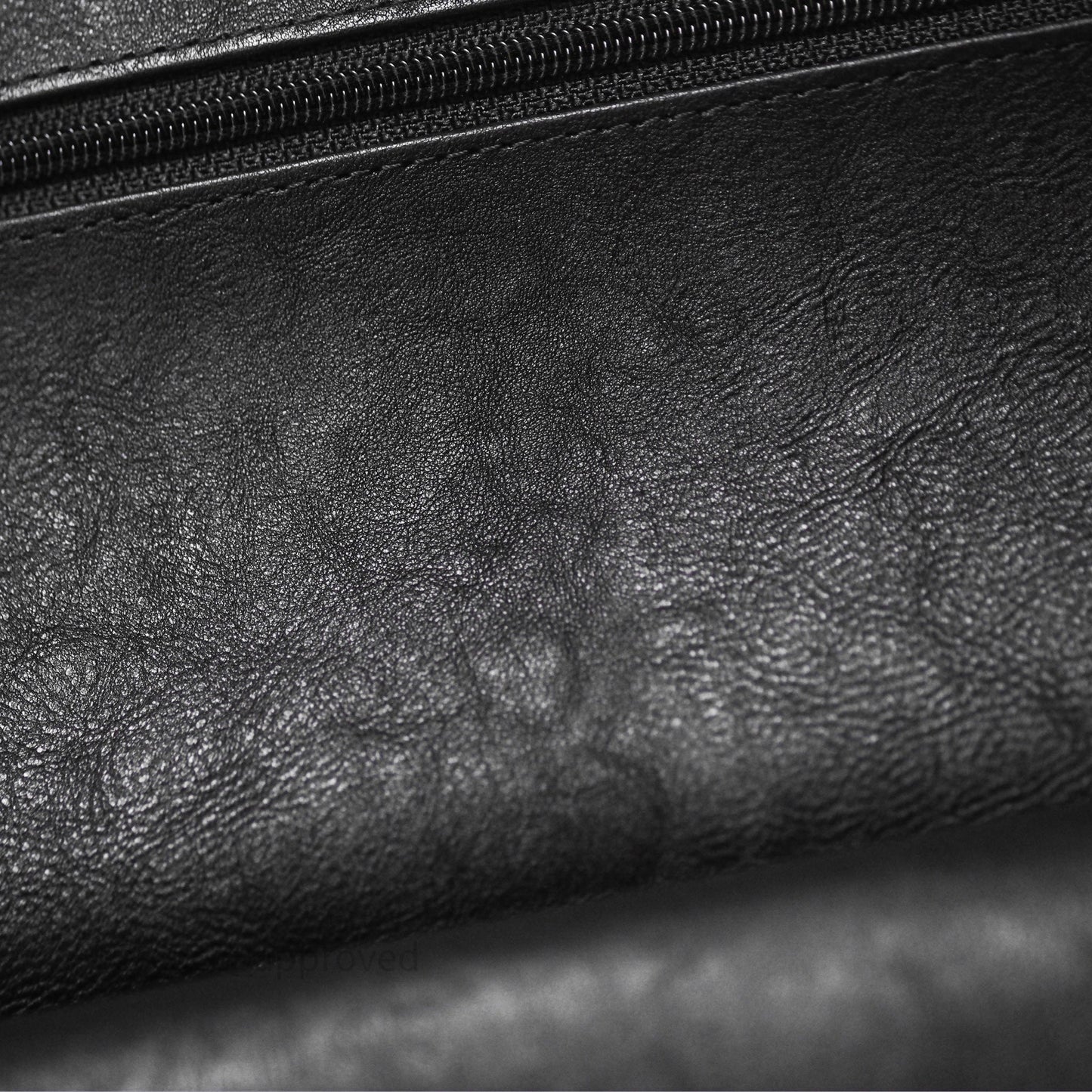Chanel Classic Quilted M/L Medium Double Flap So Black Calfskin