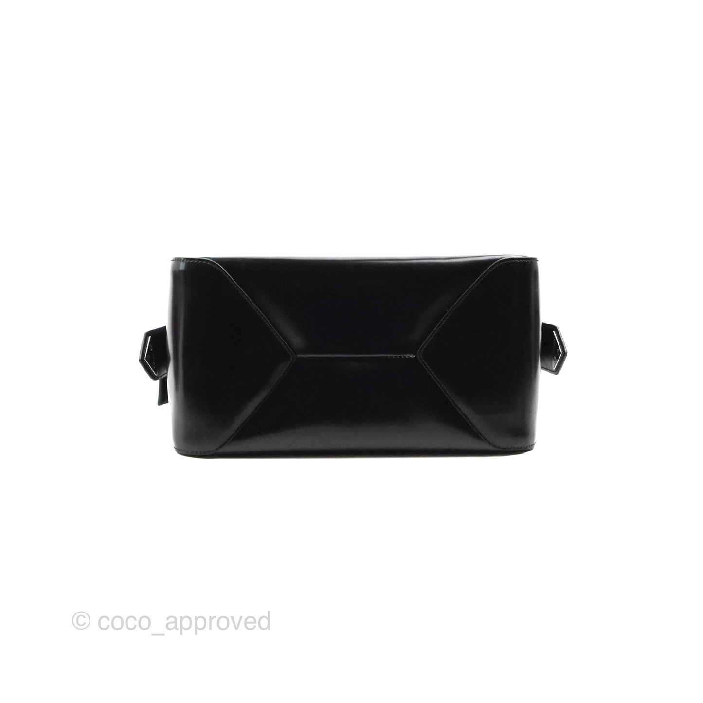 Prada Small Supernova Handbag Brushed Leather Black