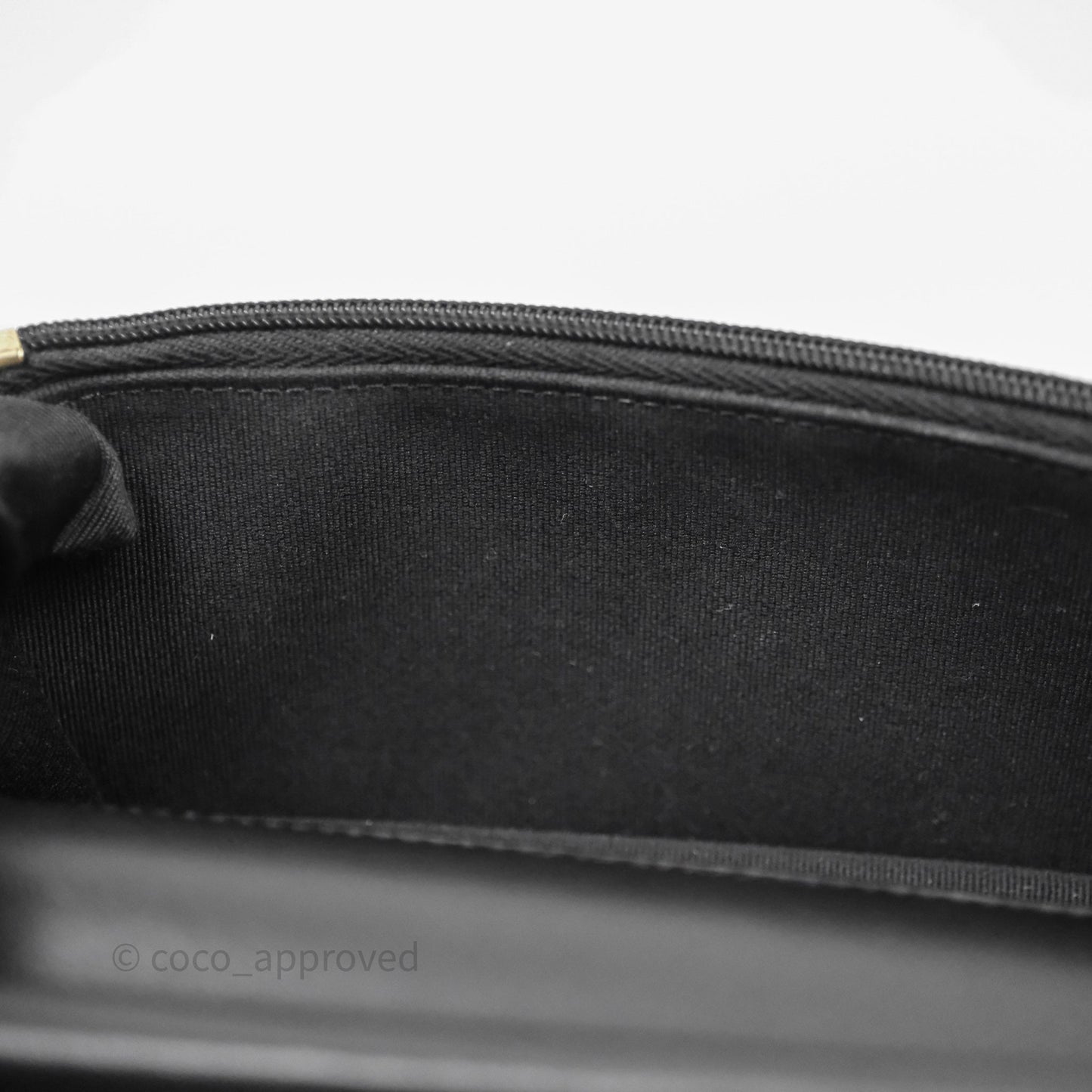 Chanel Mini Flap Bag Black Lambskin Gold Hardware