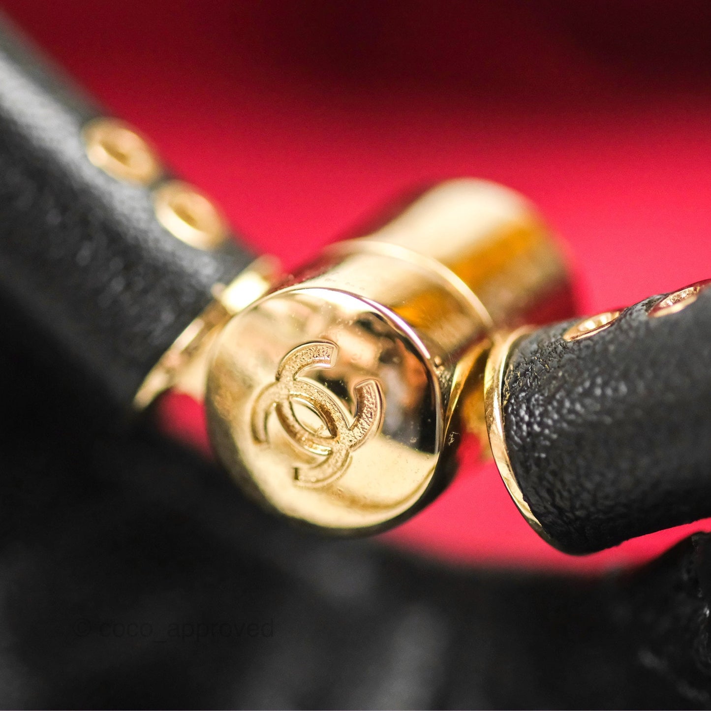 Chanel Black Clutch Bag Lambskin Gold Hardware