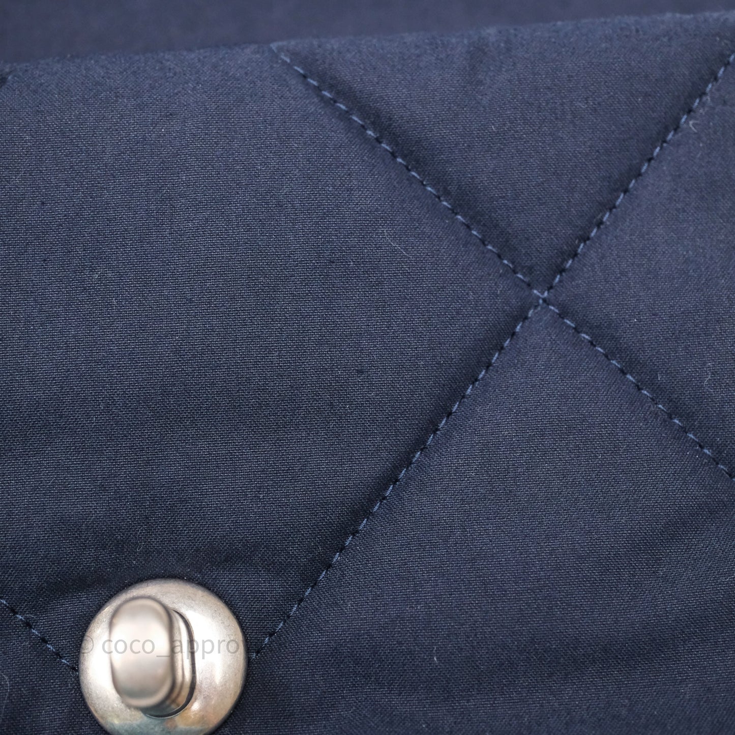 Chanel 19 Small Dark Navy Fabric Mixed Hardware
