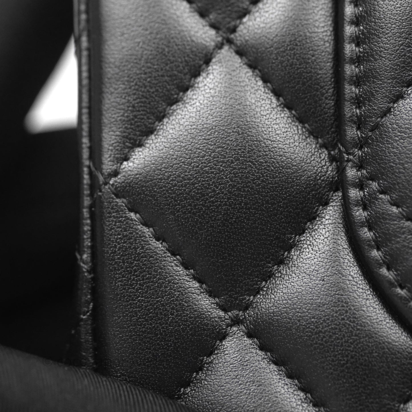 Chanel Small Classic Flap Quilted Black Lambskin Gold Hardware