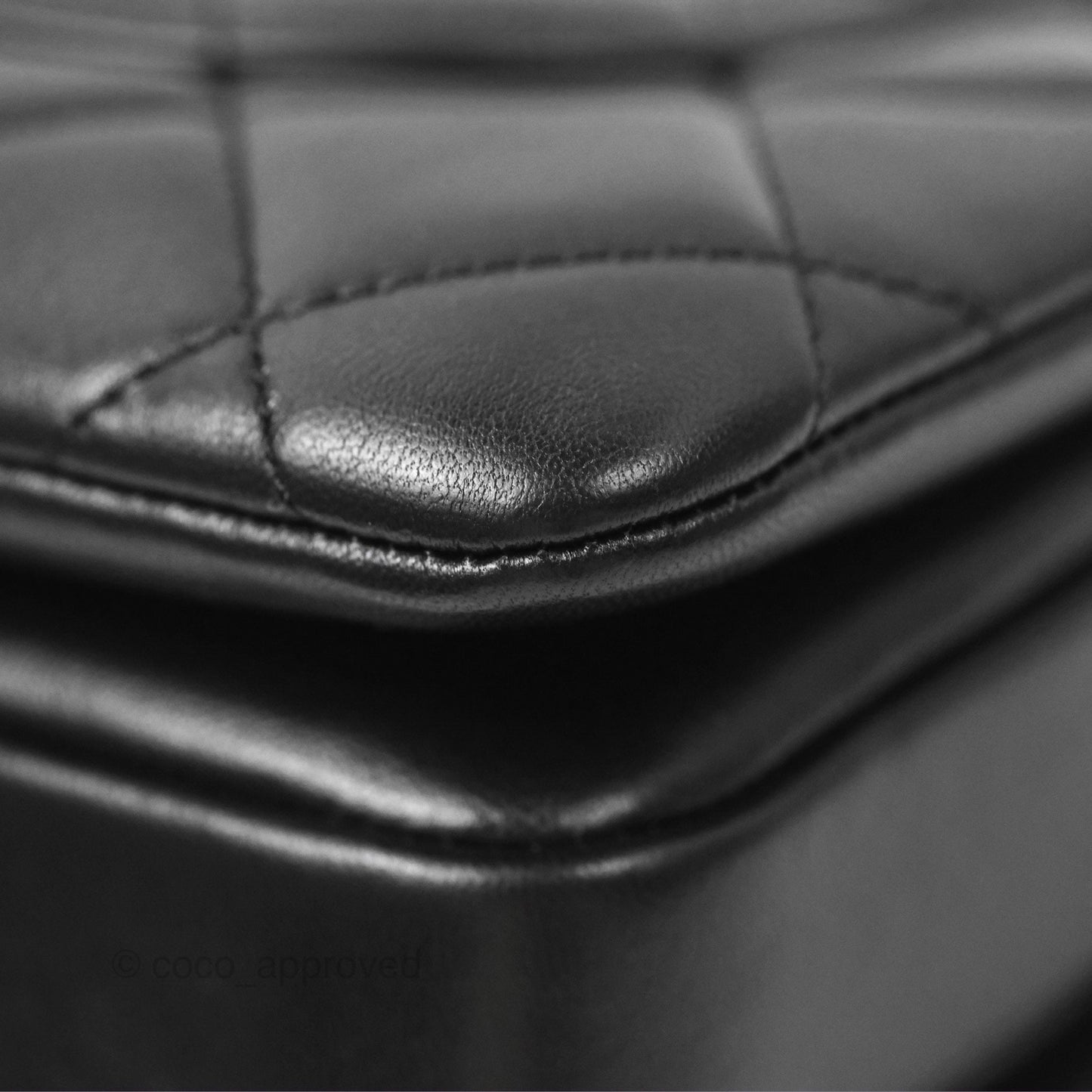 Chanel Small Trendy CC So Black Lambskin