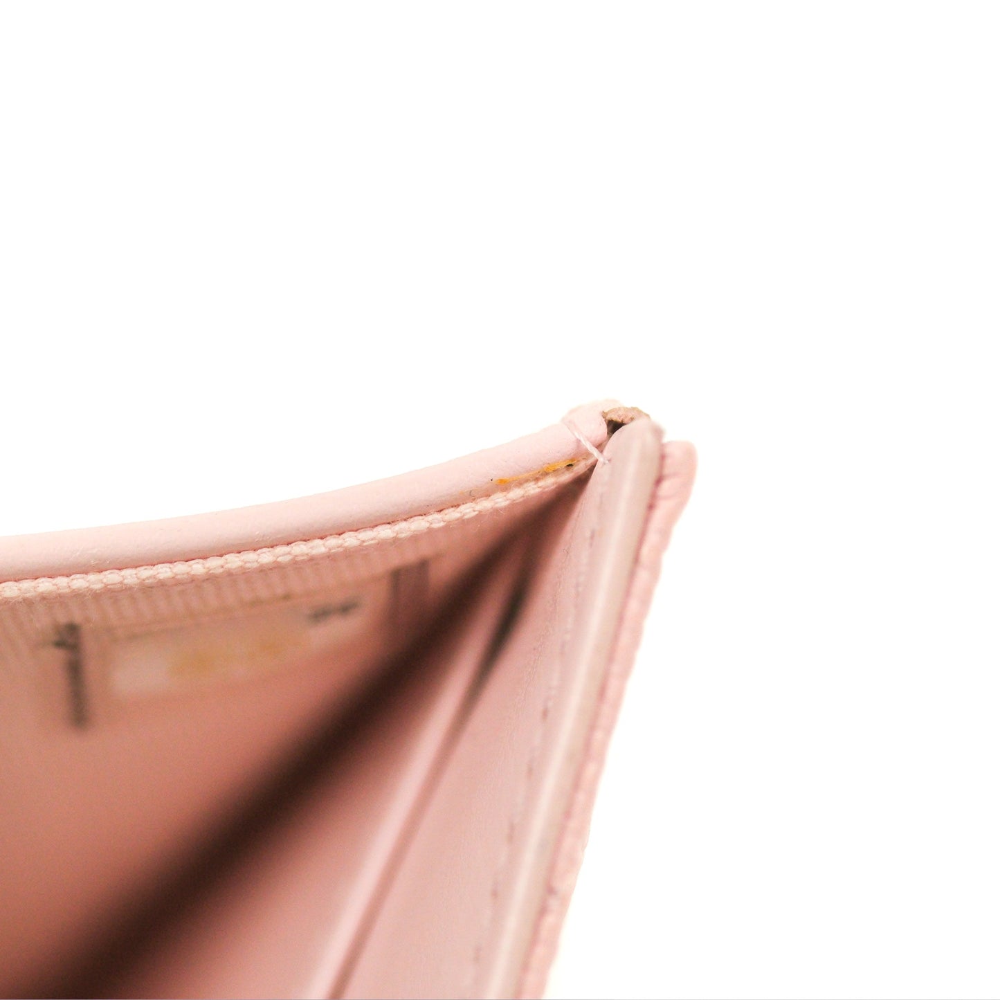 Chanel Quilted Small Classic Flap Trifold Wallet Pink Caviar Gold Hardware