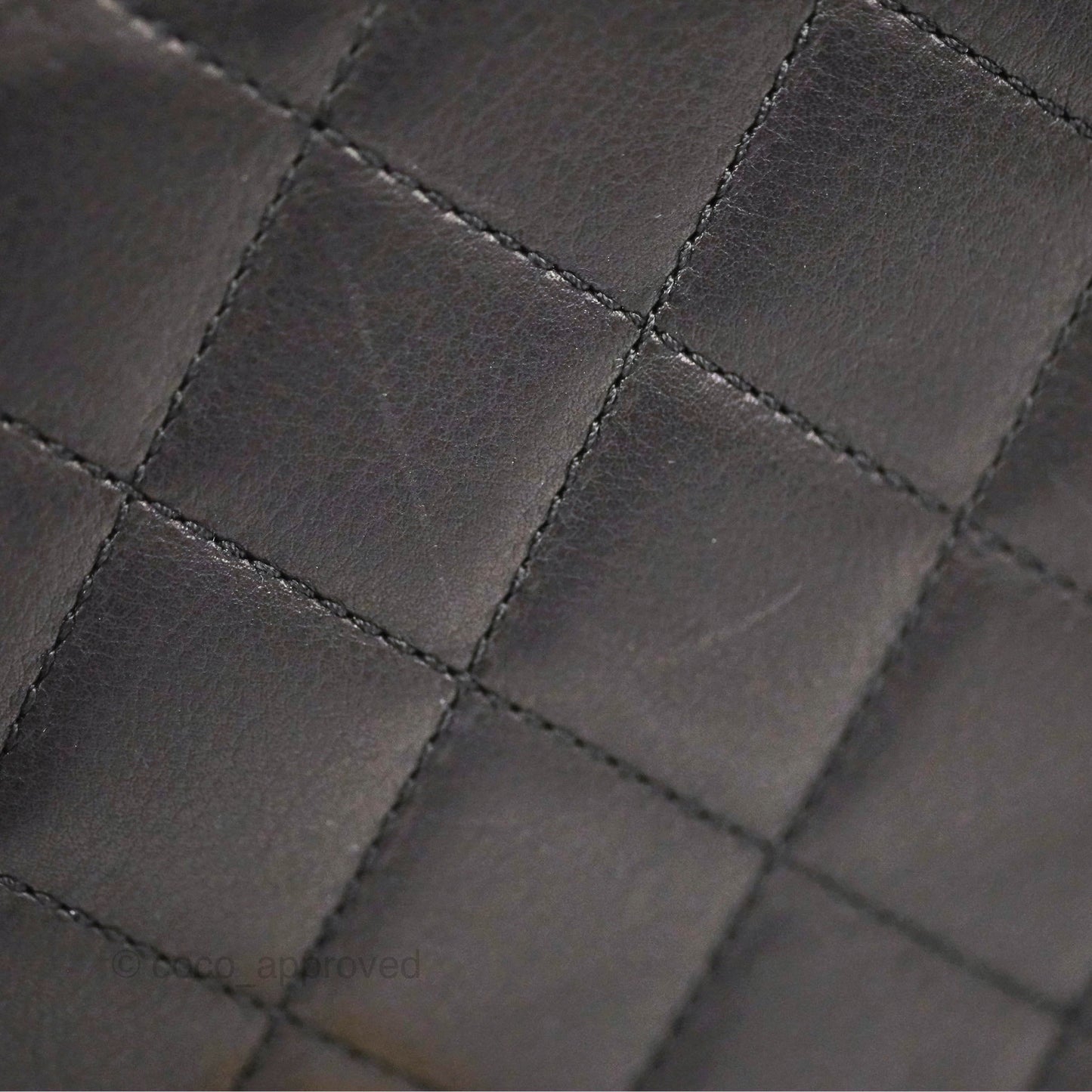 Chanel Quilted Medium Elegant CC Flap Black Lambskin Gold Hardware