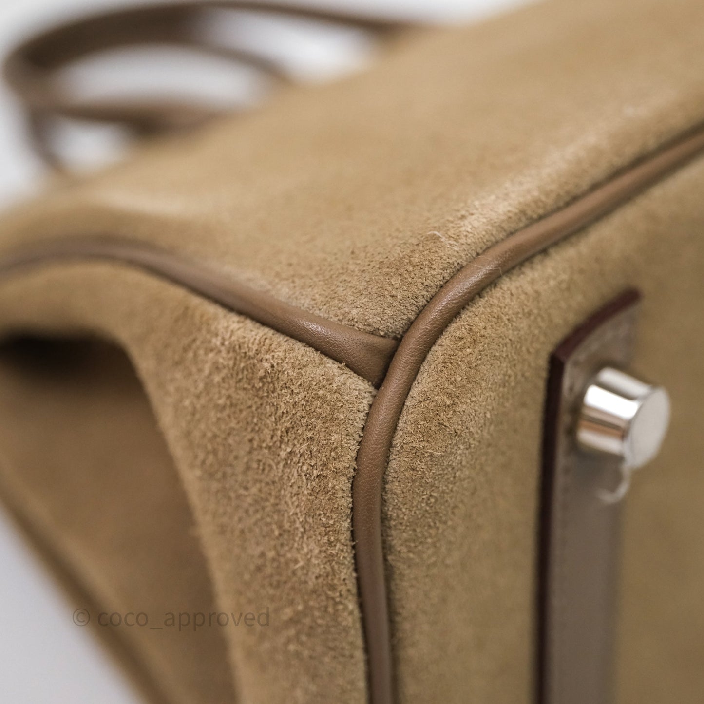 Hermès Birkin 25  Étoupe 18 Grizzly Palladium Hardware