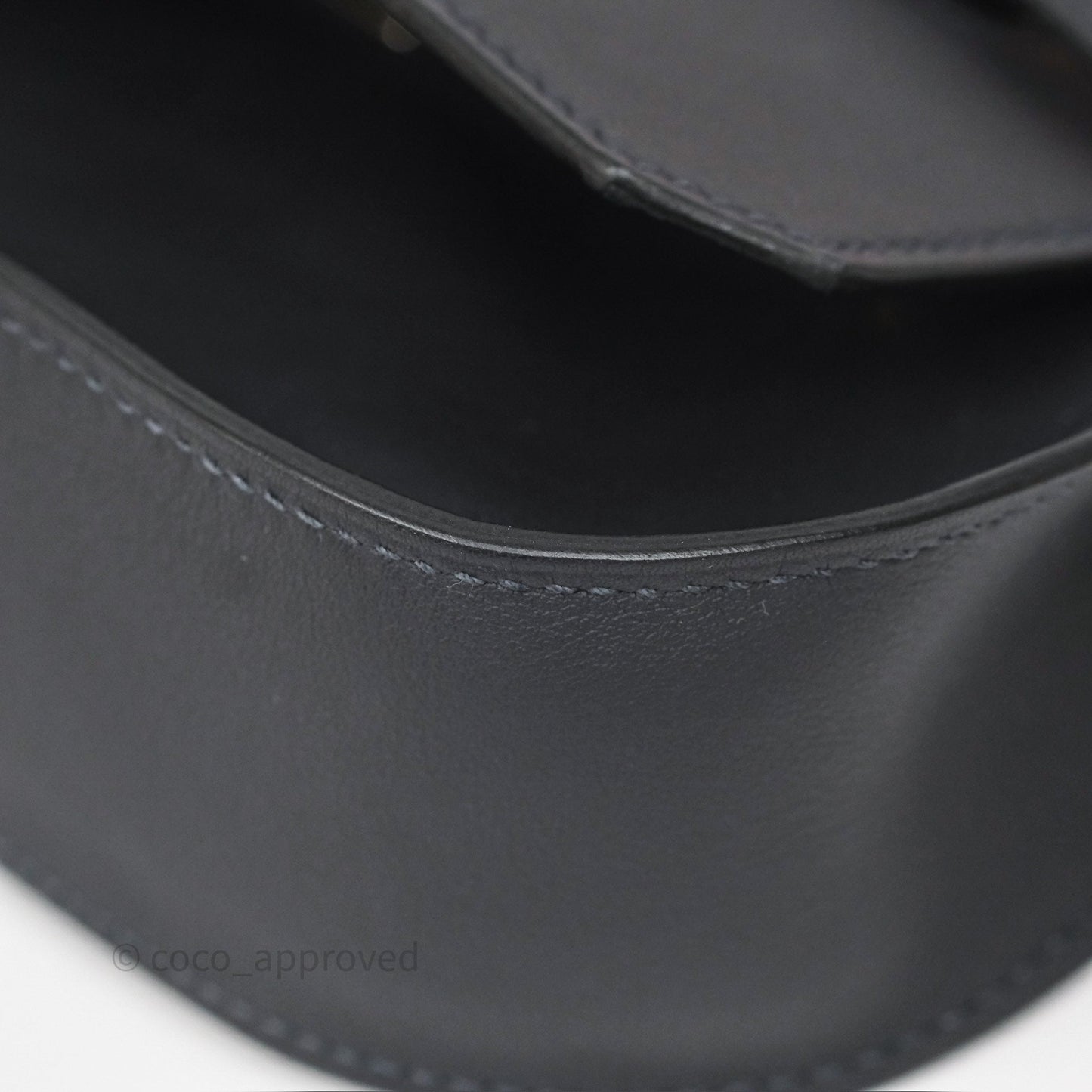 Hermès Mini Jypsiere Caban 3Y Swift Palladium Hardware
