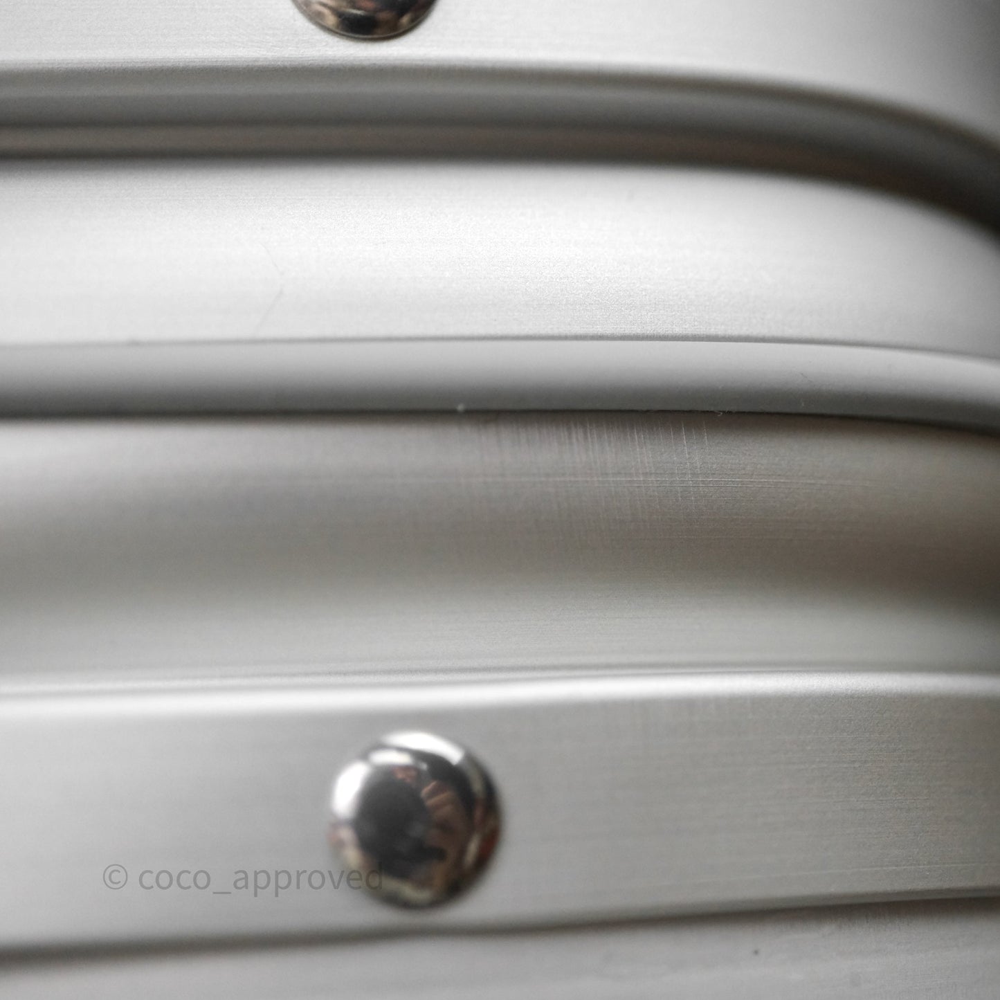 Dior x Rimowa Carry-On Suitcase Gradient Blue Dior Oblique Aluminum