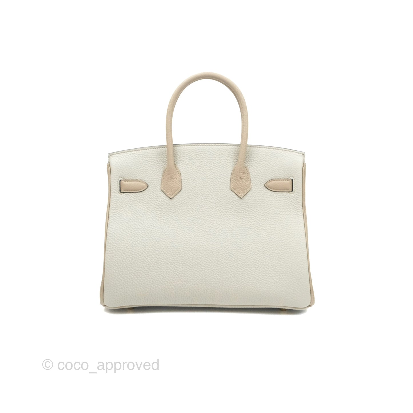 Hermès Birkin 30 Retourne Togo Gold Hardware HSS Gris Perle 80 Gris Tourterelle