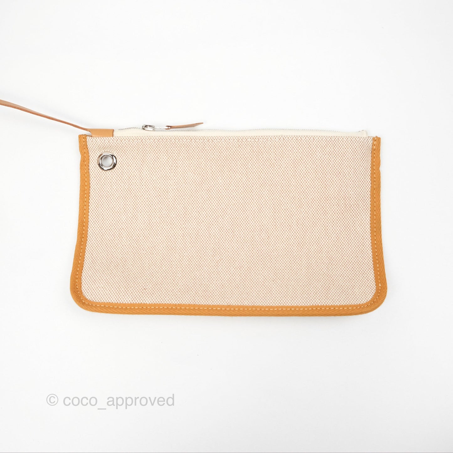 Hermès Herbag Zip 31 Bride De Gala Sable/ Ecru-Beige/ Nat sable Canvas Palladium Hardware