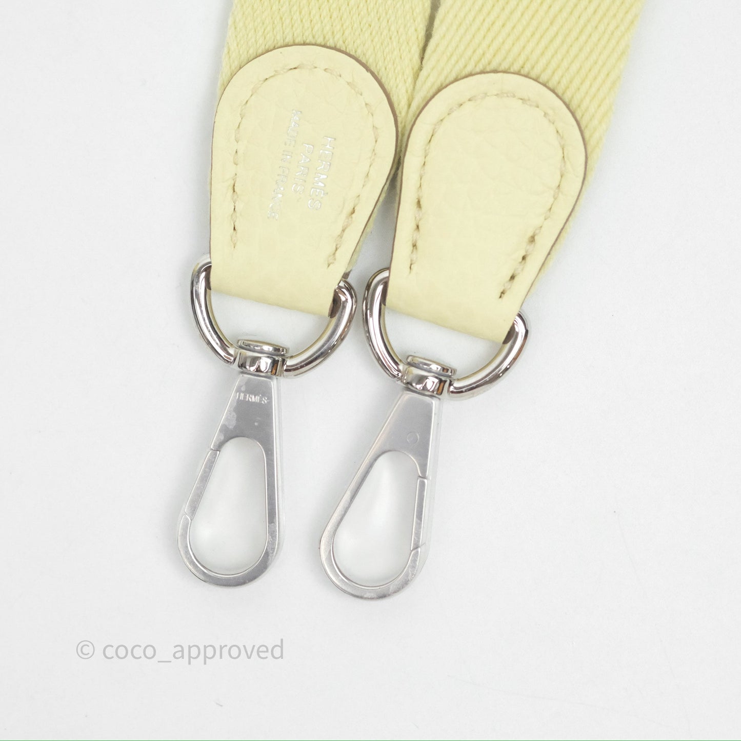 Hermès Mini Evelyne 16 Jaune Milton I8 Clemence Palladium Hardware