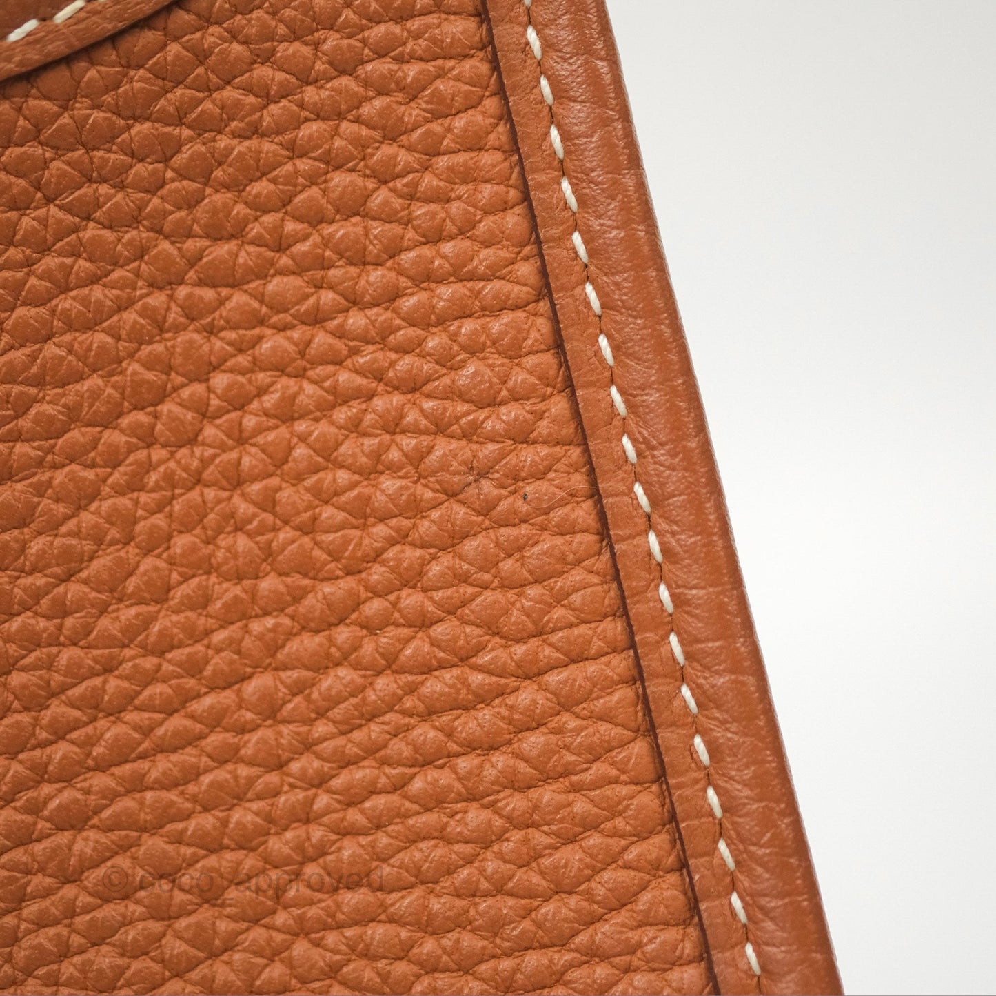 Hermès Mini Evelyne 16 Gold Clemence Gold Hardware