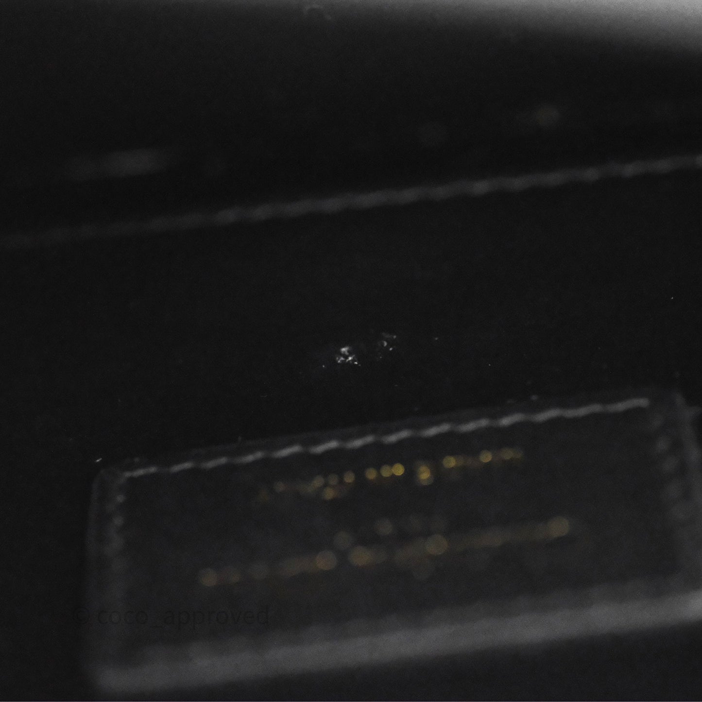 Christian Dior 30 Montaigne East-West Chain Bag Black
