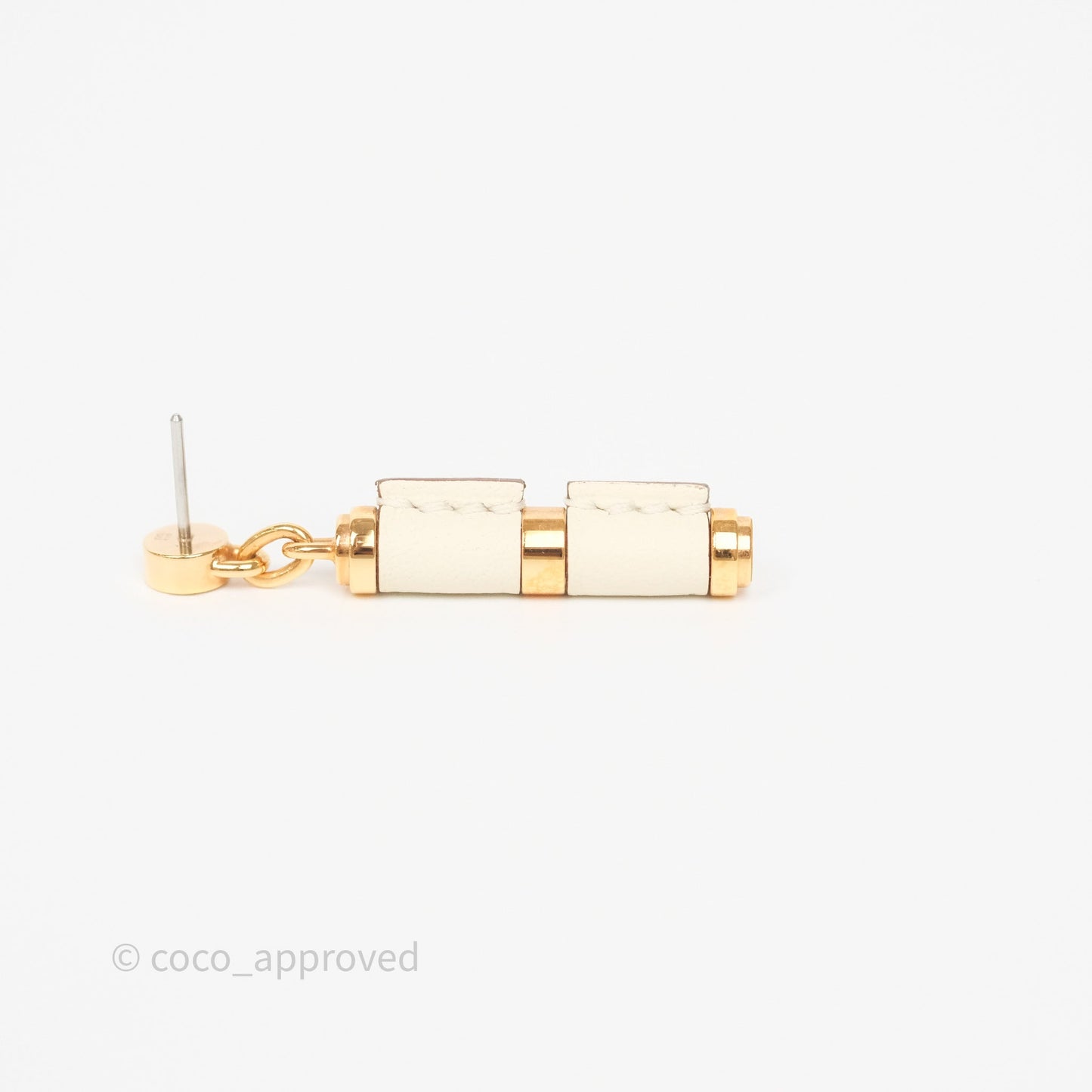 Hermes Charniere Earrings Small Model Nata I2