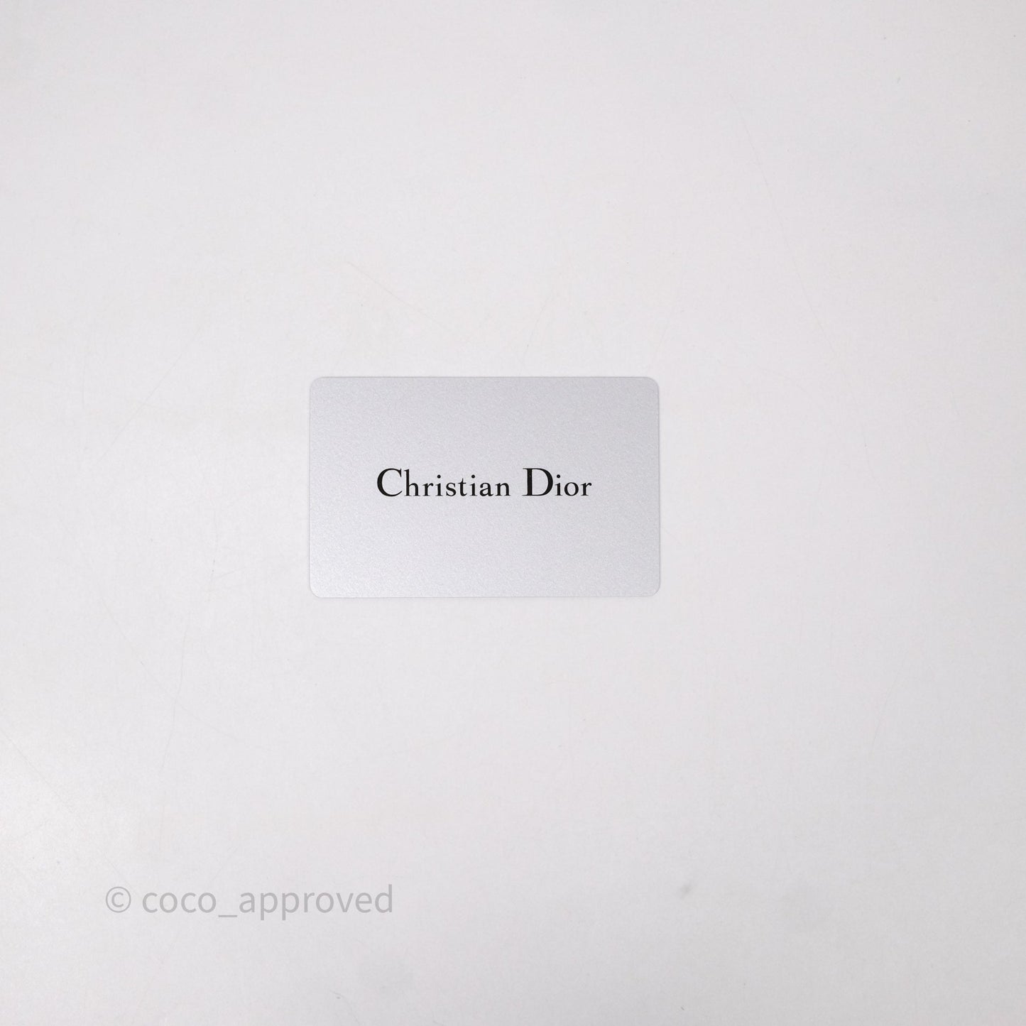 Christian Dior Medium Bobby Flap Grey Box Calfskin