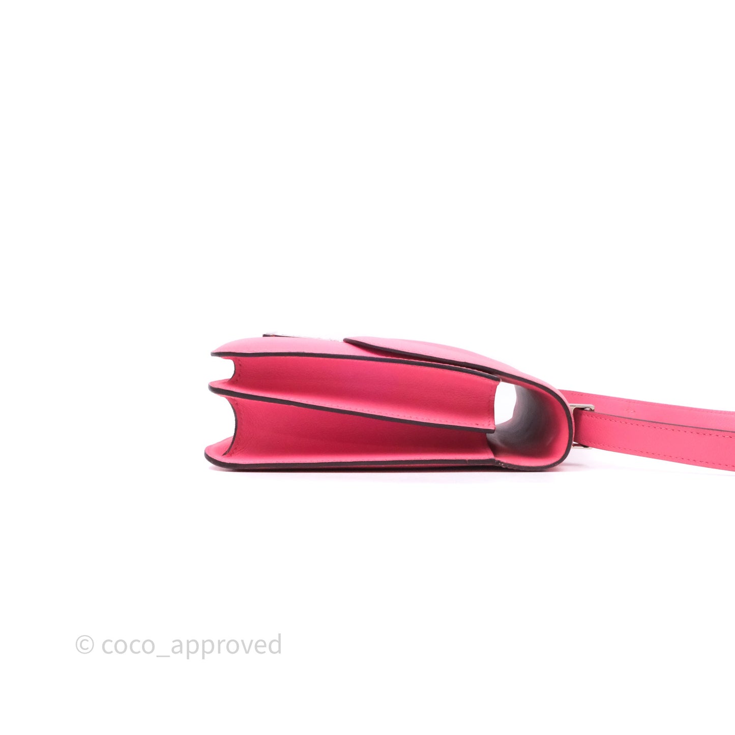 Hermès Constance 24 Rose Azalee 8W Epsom Palladium Hardware