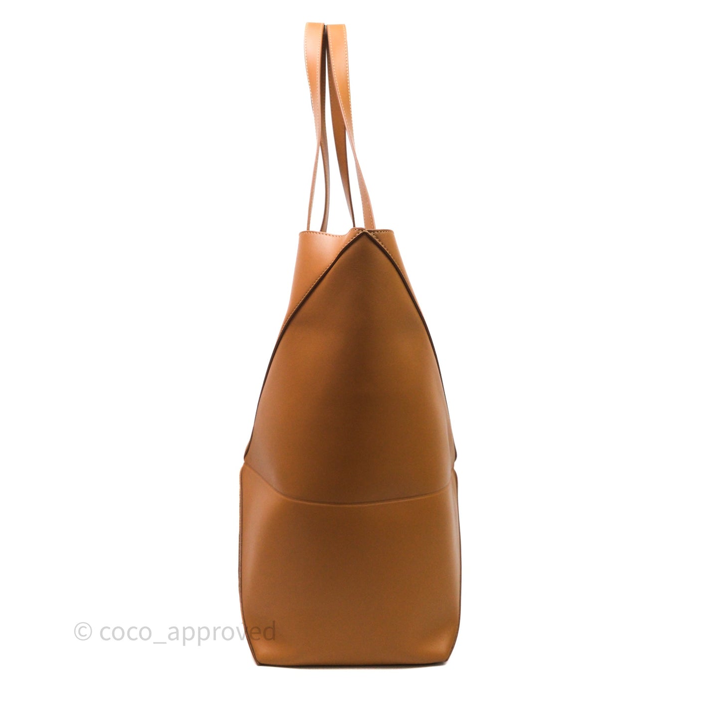 Loewe Puzzle Fold XL Warm Desert Leather Tote Bag