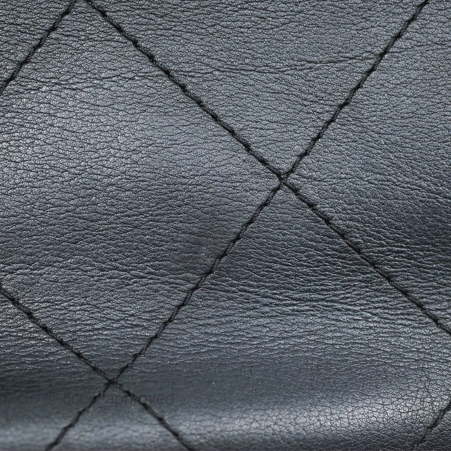 Chanel Large Hobo Tote Lambskin Black Aged Gold Hardware