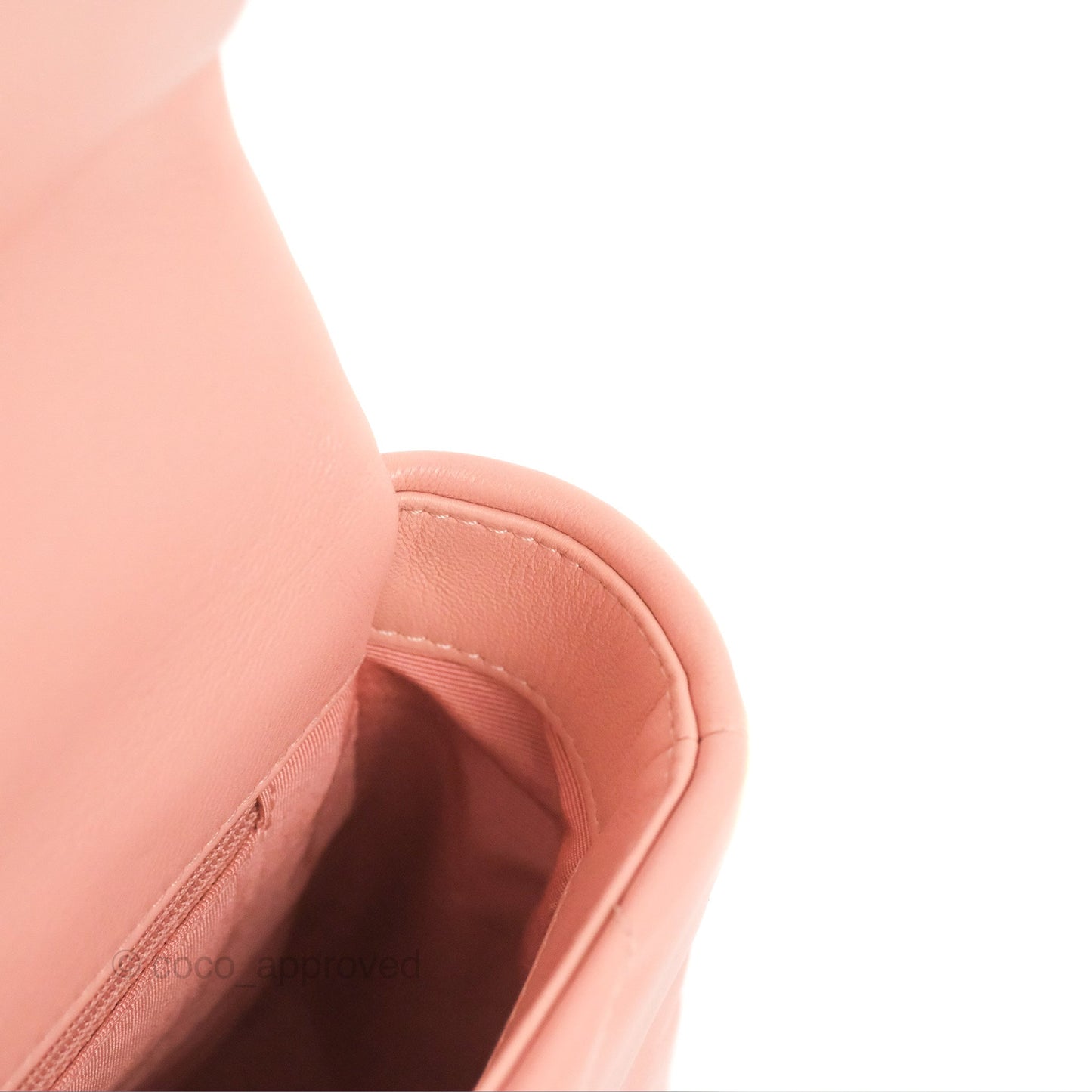 Chanel 19 Small Blush Pink Goatskin Mixed Hardware