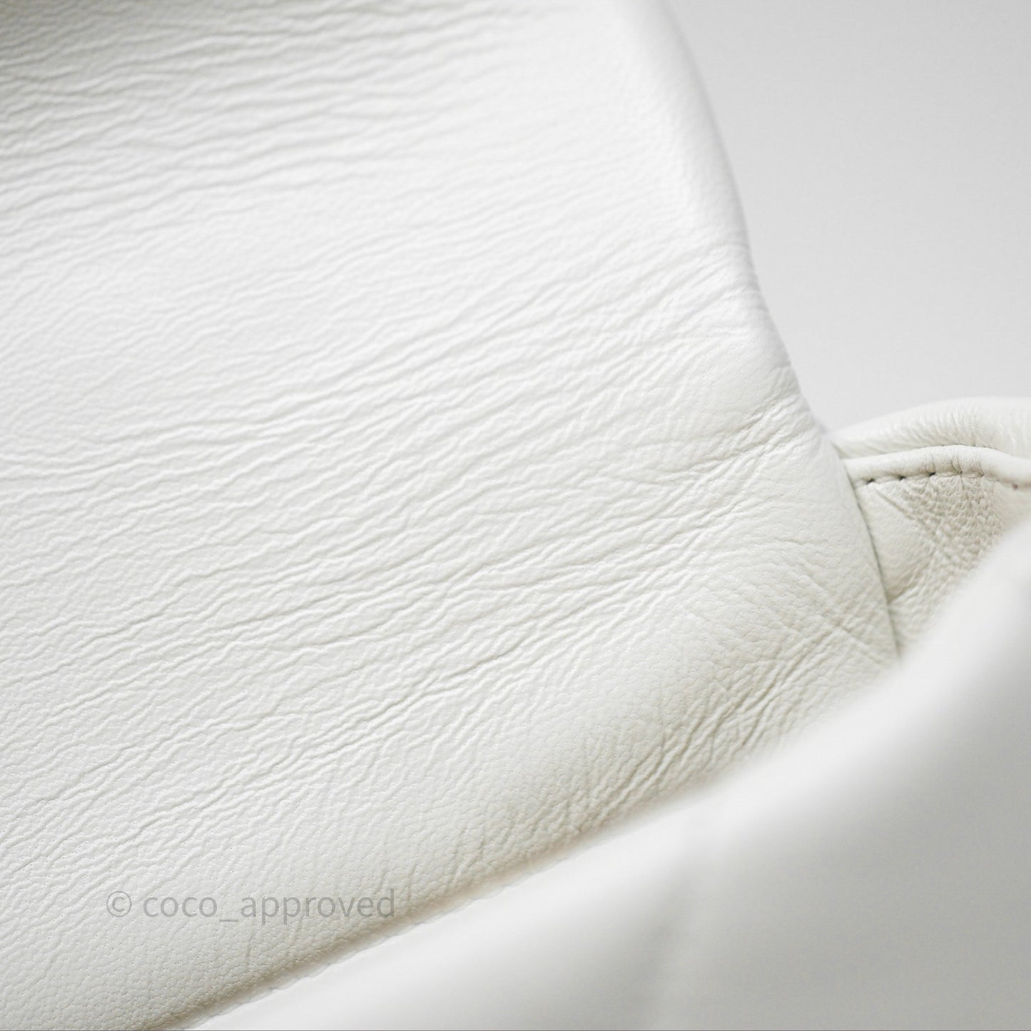 Chanel 19 Small White Mixed Hardware