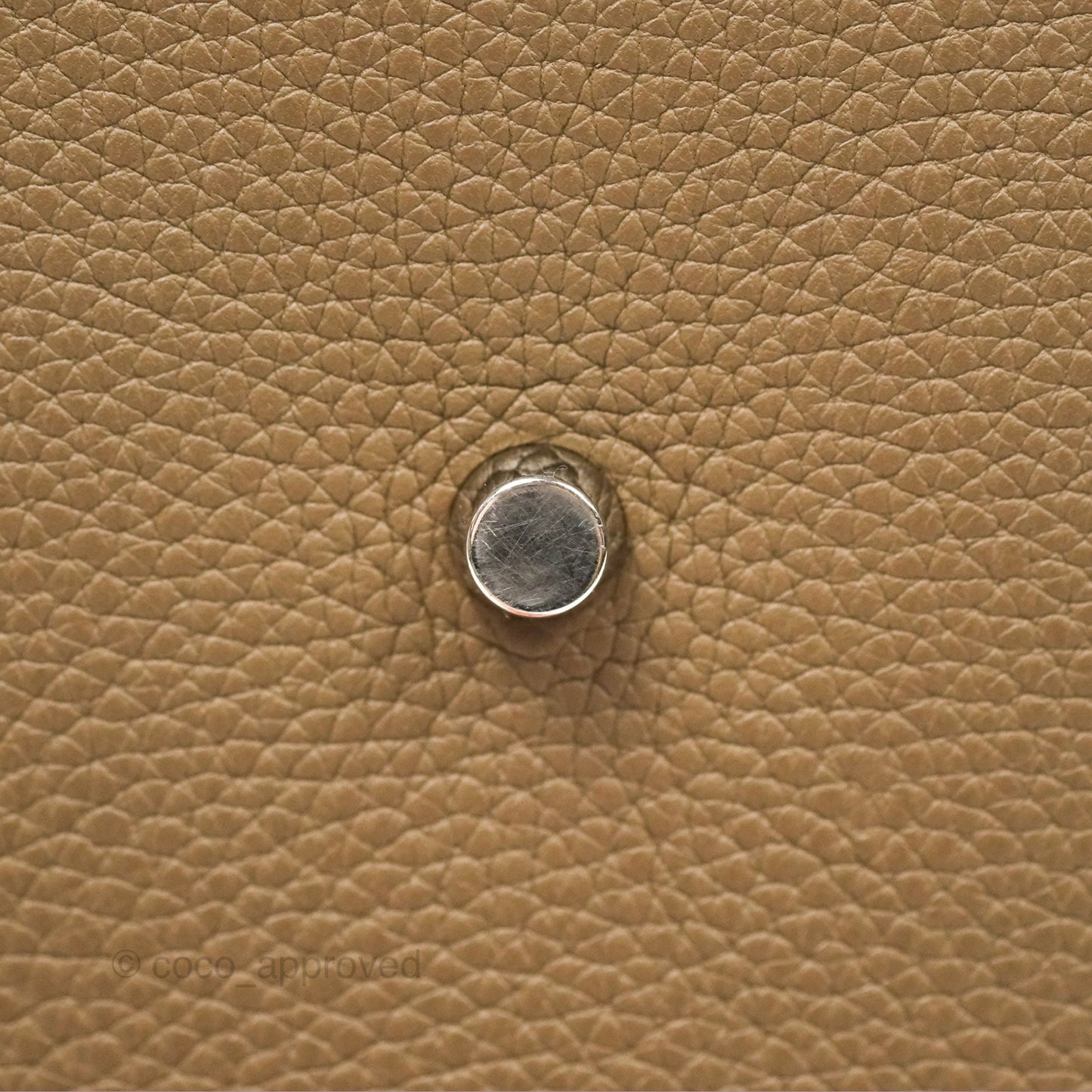 Hermès Lindy 26 Etoupe Clemence Palladium Hardware