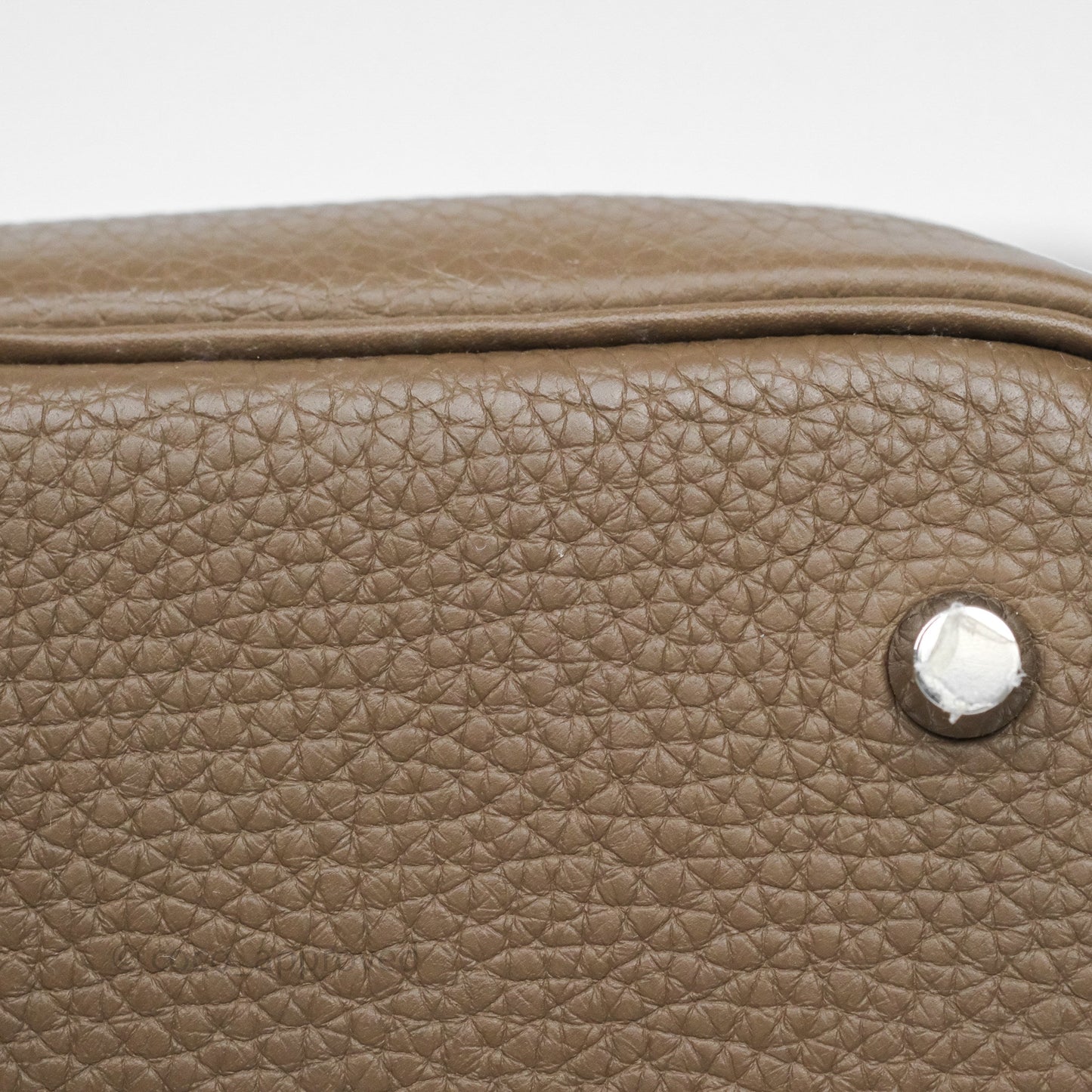 Hermès Picotin 22 Etoupe Clemence Palladium Hardware