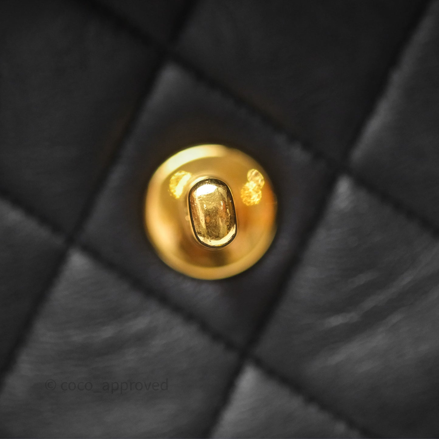 Chanel Vintage CC Duma Backpack Black Lambskin 24K Gold Hardware