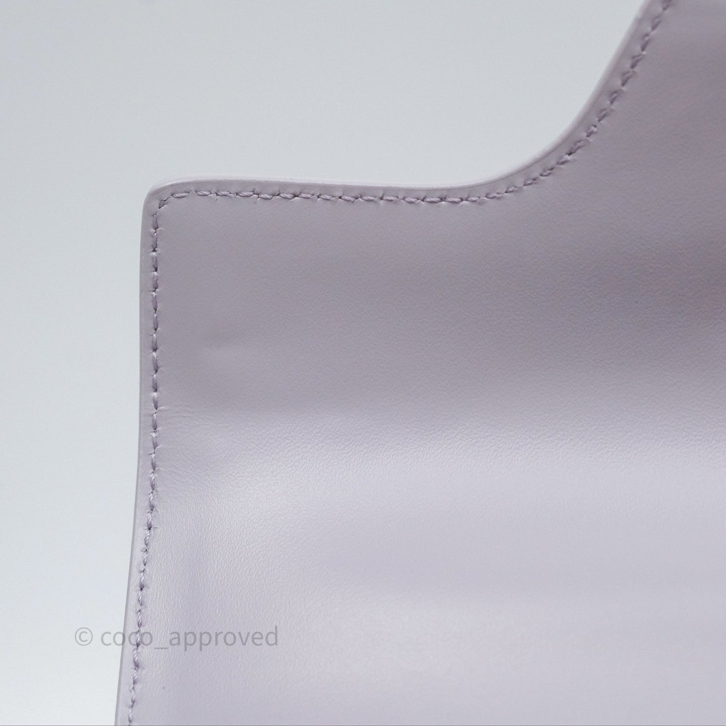 Celine Mini 16 Bag in Satinated Calfskin Light Lilac