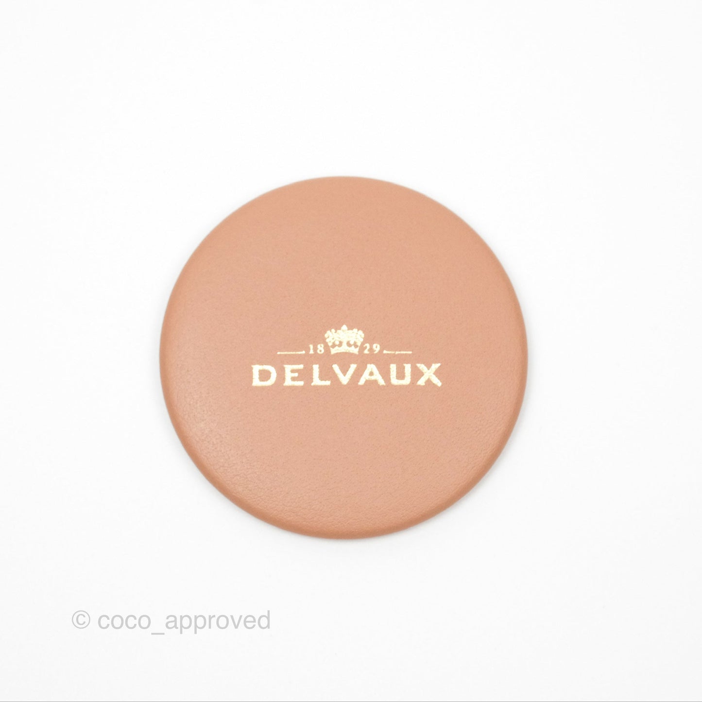Delvaux Tempête Mini Beige Supple Calfskin Gold Hardware