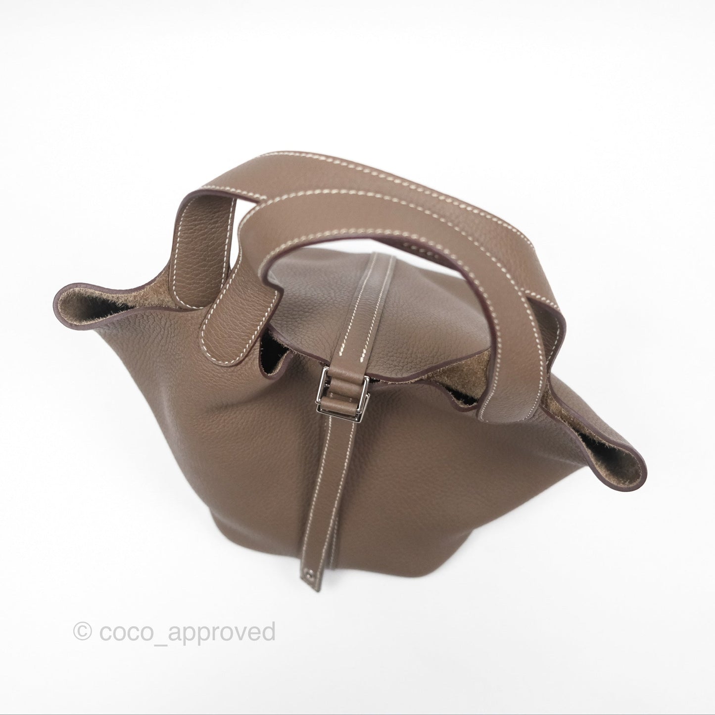 Hermès Picotin Lock 18 Etoupe 18 Clemence Palladium Hardware