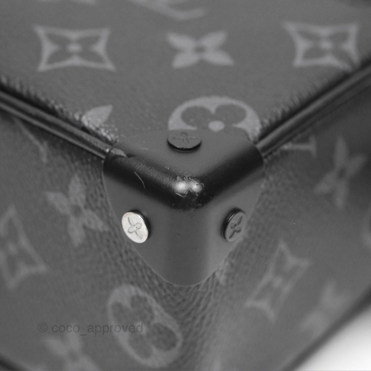 Louis Vuitton Mini Soft Trunk Monogram Eclipse Canvas