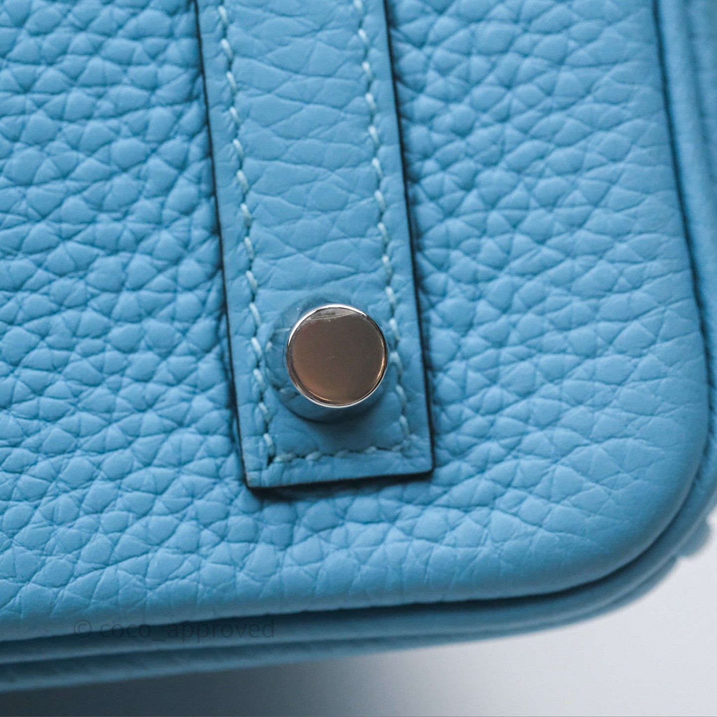 Hermès Birkin 30 Bleu De Nord Togo Palladium Hardware