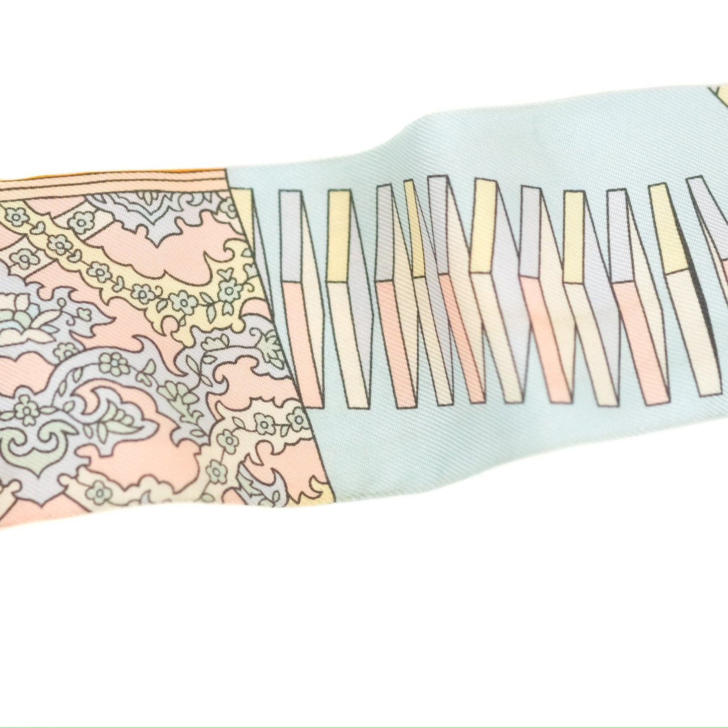 Hermes De l'Ombrelle aux Duels Silk Twilly