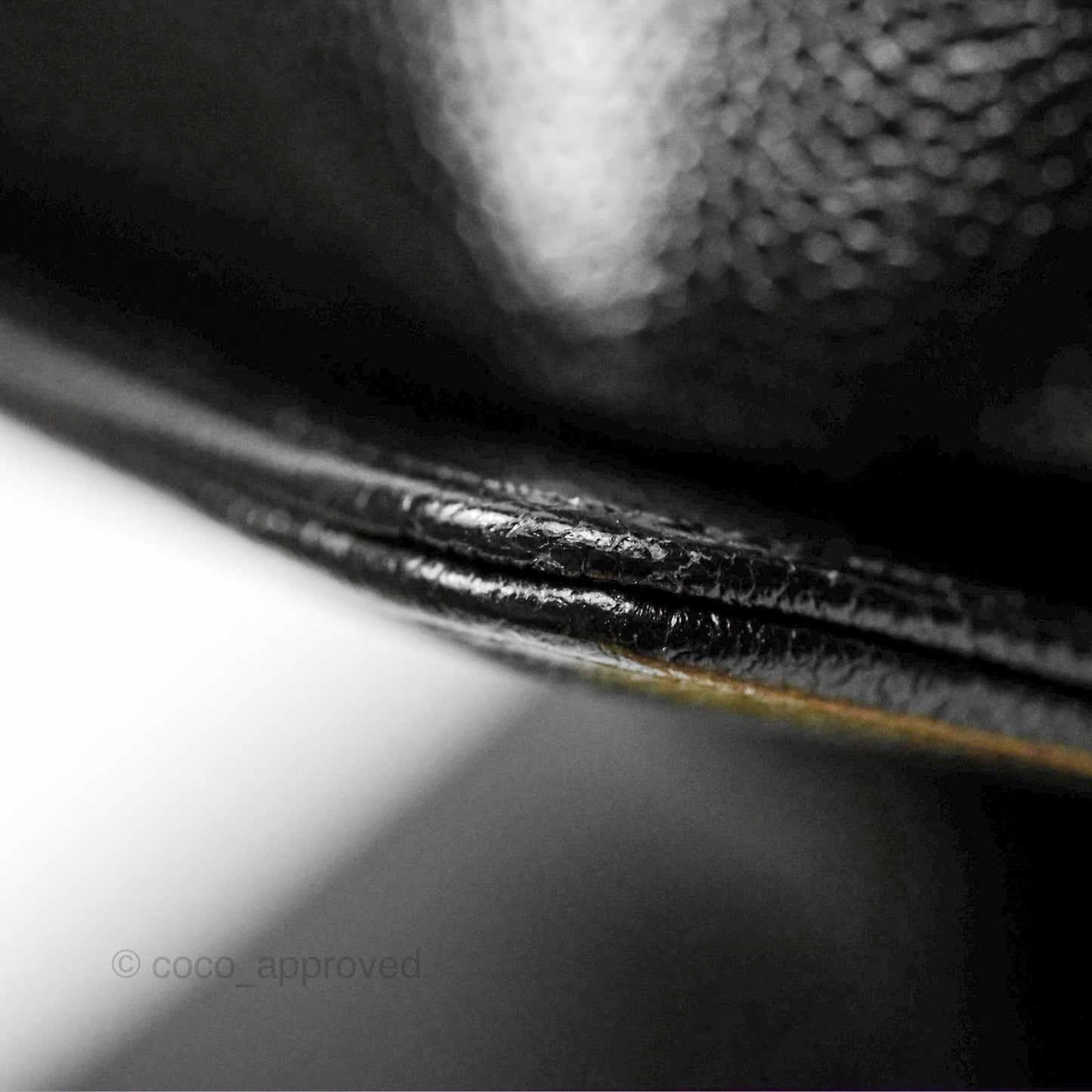 Chanel Medium Boy Chevron Black Caviar Gold Hardware