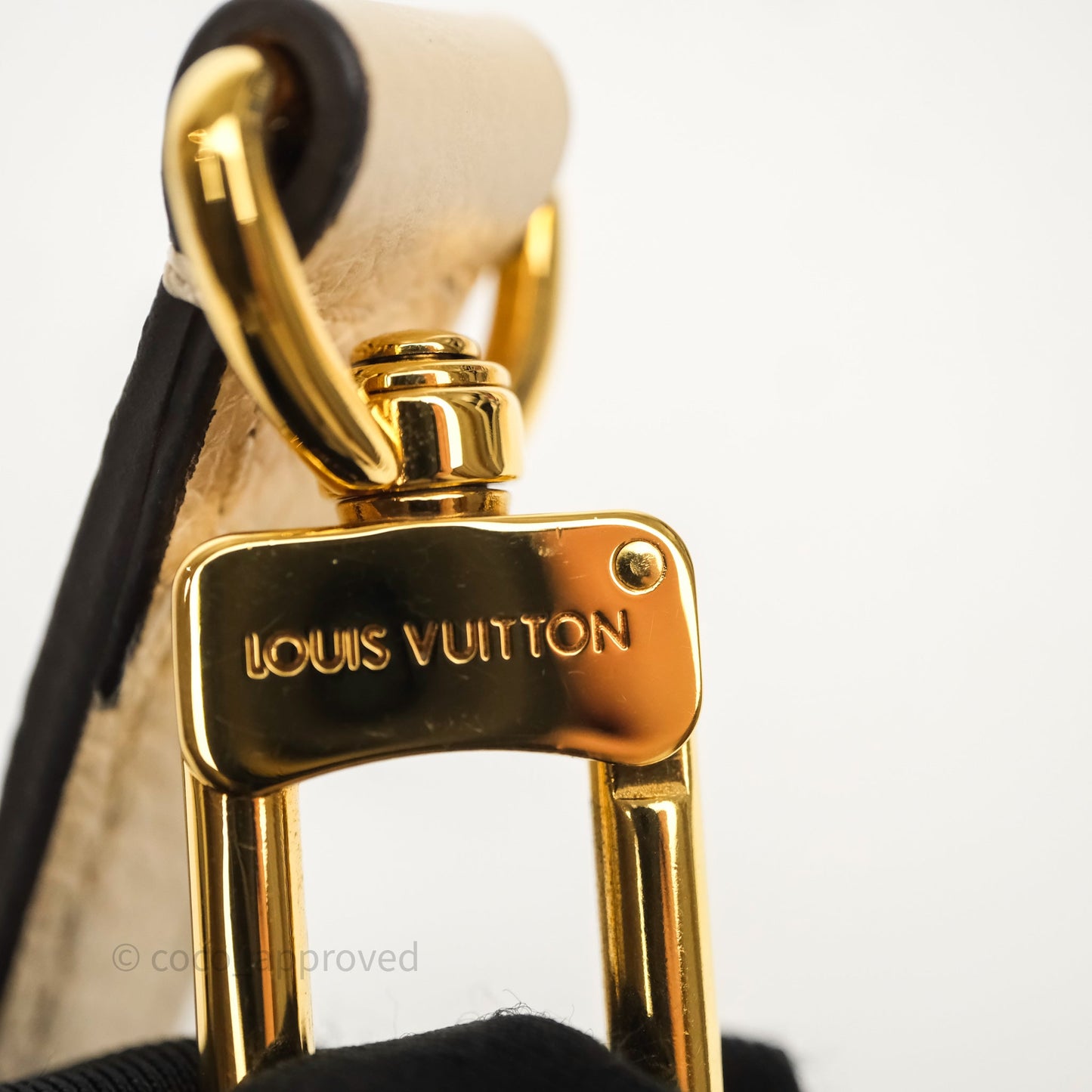 Louis Vuitton Diane Crème Beige Monogram Empreinte Leather