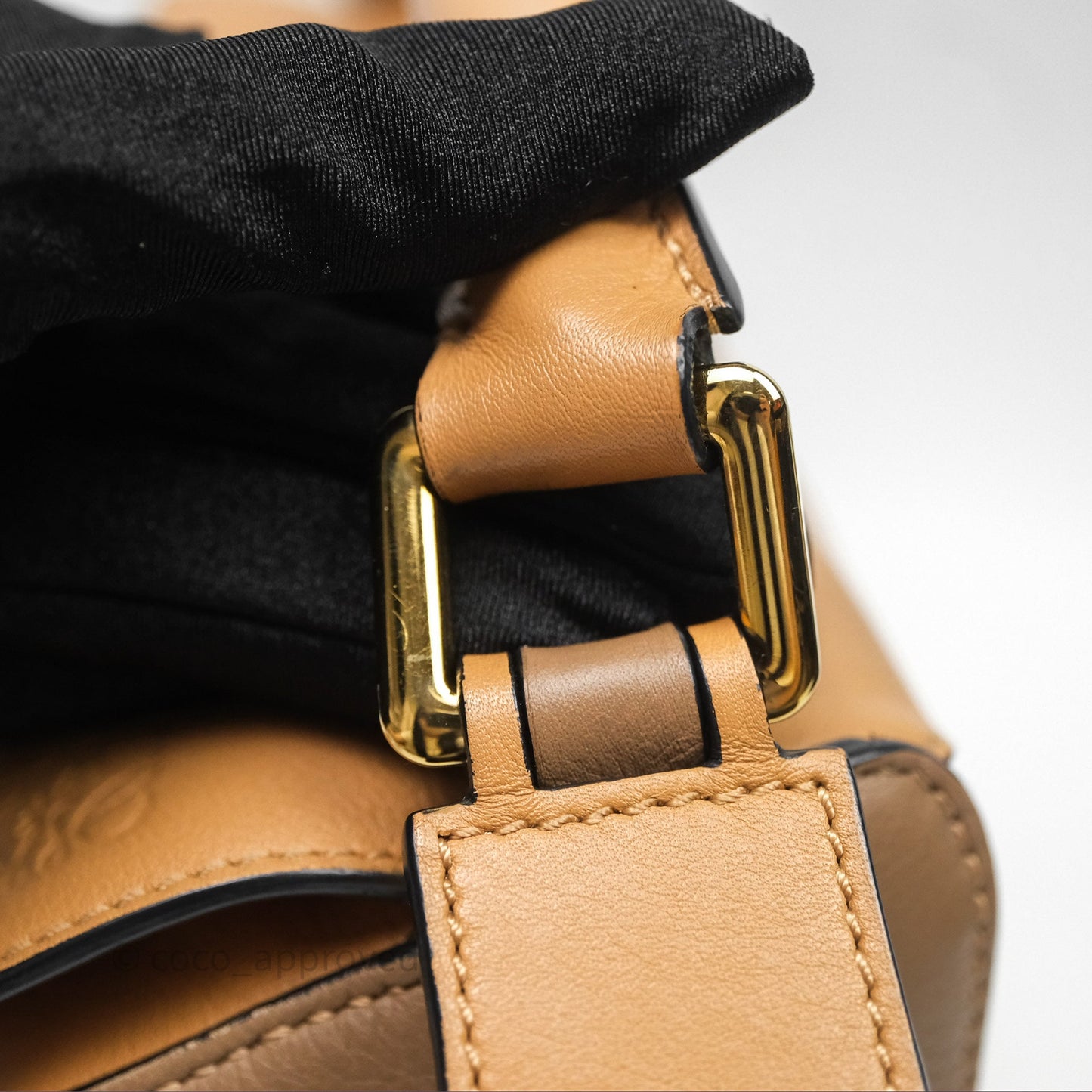 Loewe Small Puzzle Bag Warm Desert & Mink Two Tone Calfskin