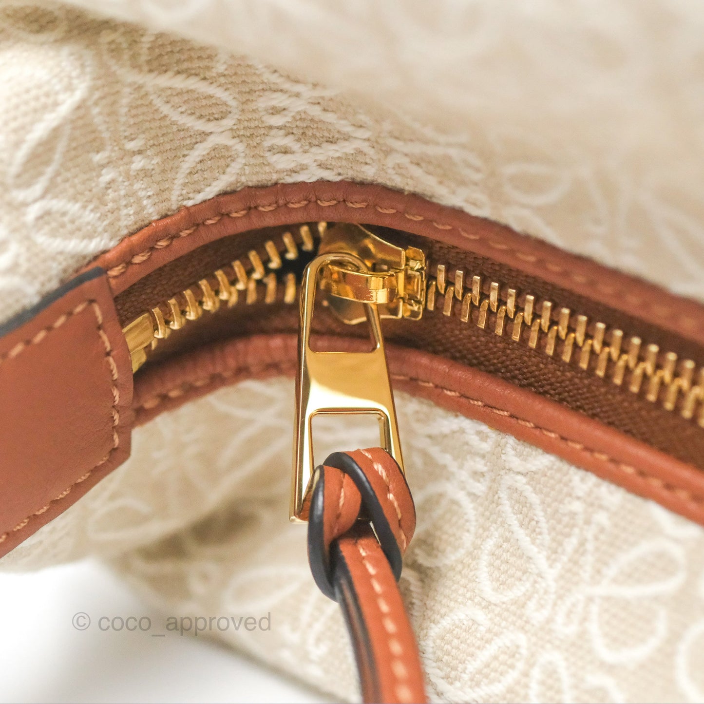 Loewe Cubi Anagram Jacquard Top Handle Bag