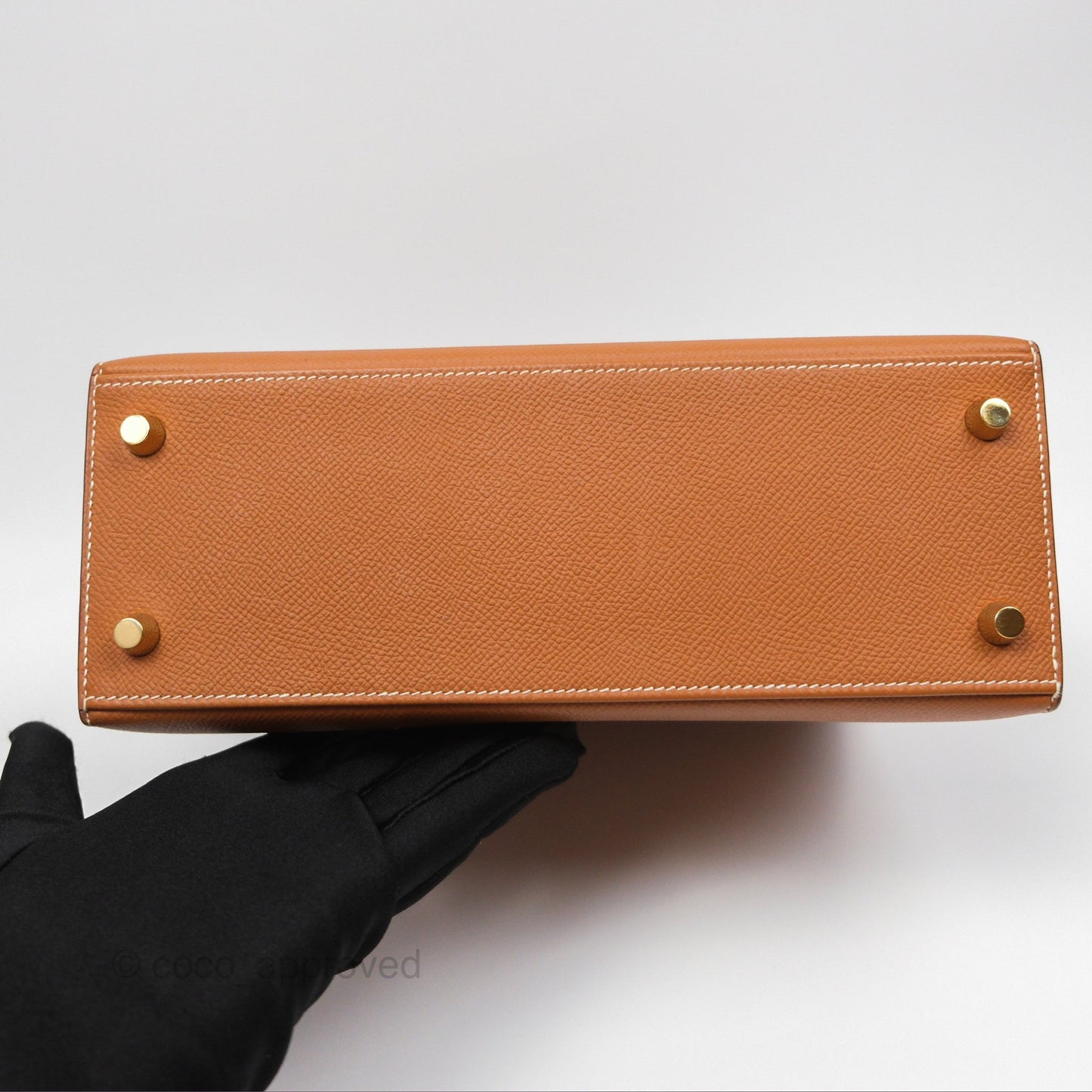 Hermès Kelly 25 Sellier Gold 37 Epsom Gold Hardware
