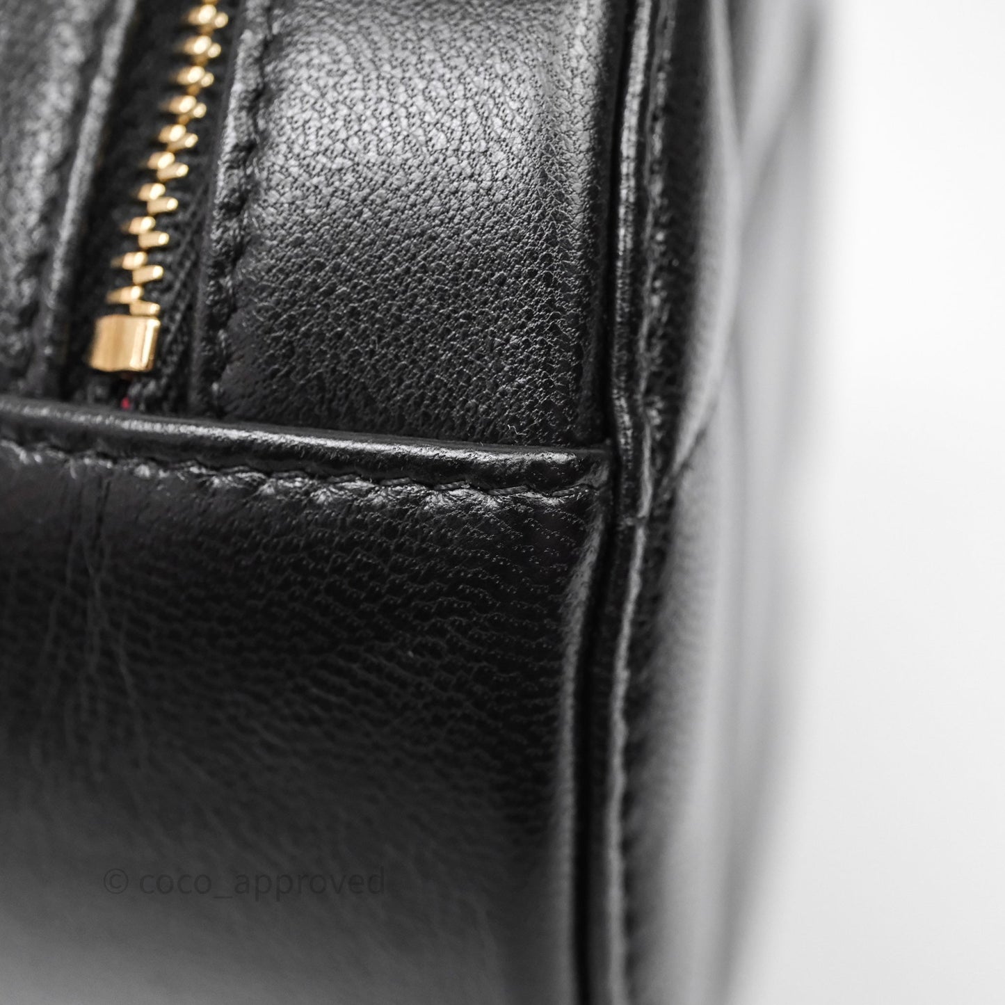 Chanel 19 Round Clutch With Chain Black Mixed Hardware