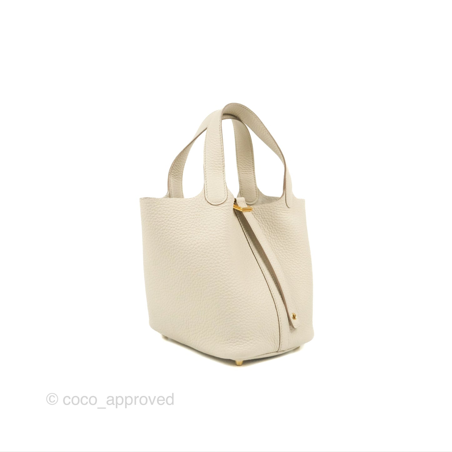 Hermès Picotin Lock 18 Beton Taurillon Clemence Gold Hardware