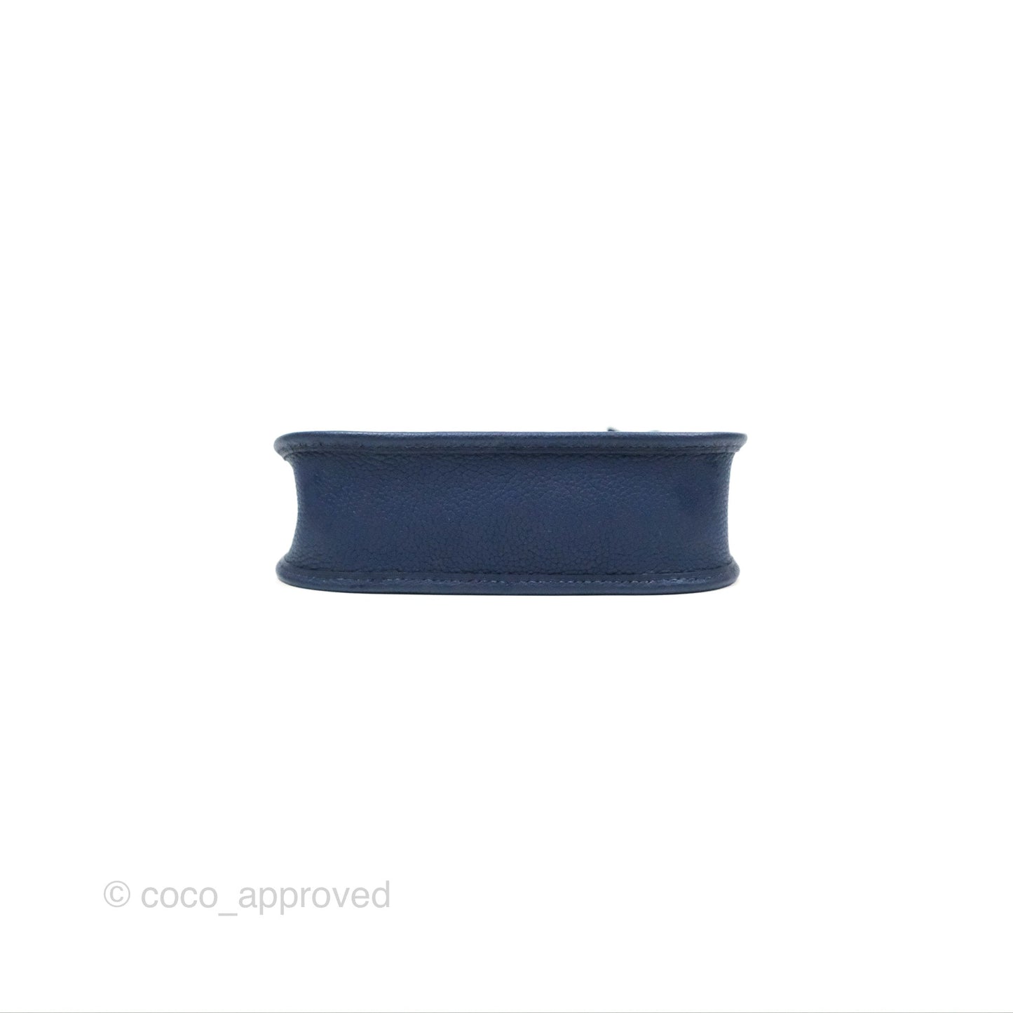 Hermès Mini Evelyne 16 Amazone Bleu Saphir/ Bleu Indigo Gold Hardware