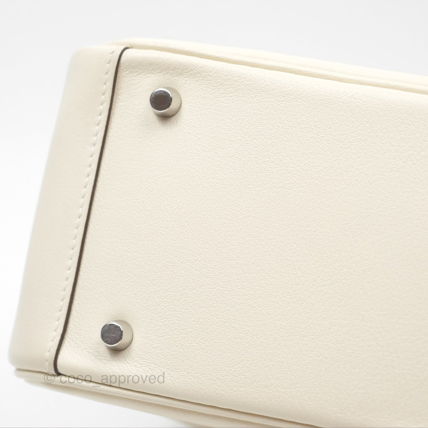 Hermès Mini Lindy 20 Nata I2/ Lime 9R Swift Palladium Hardware