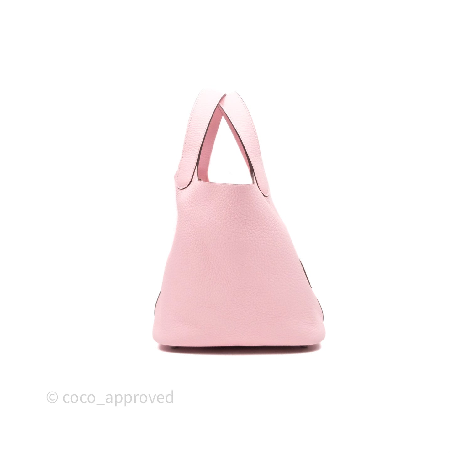 Hermès Picotin 18 Rose Sakura 3Q Clemence Palladium Hardware